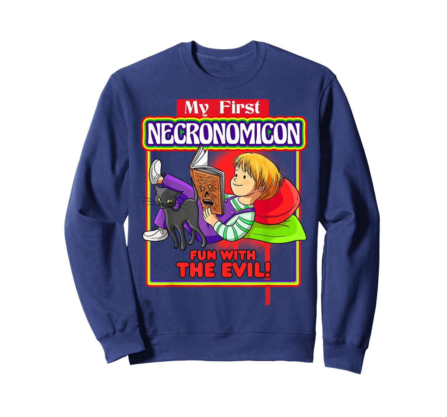 My first Necronomicon Fun with the Evil T-Shirt Witchcraft T-Shirt