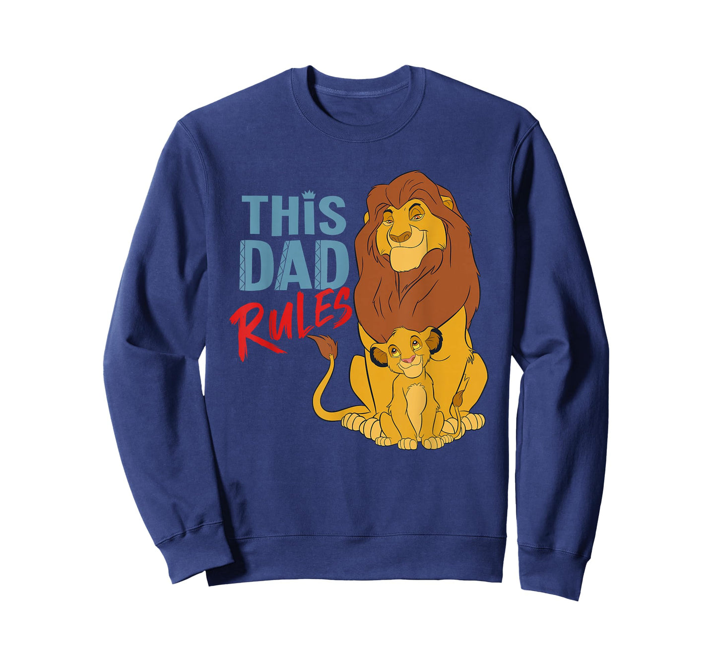 Disney The Lion King Simba and Mufasa This Dad Rules T-Shirt