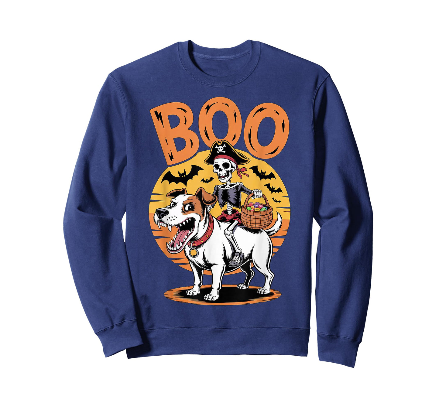 Spooky Jack Russell Costume Jack Russell Terrier Halloween T-Shirt