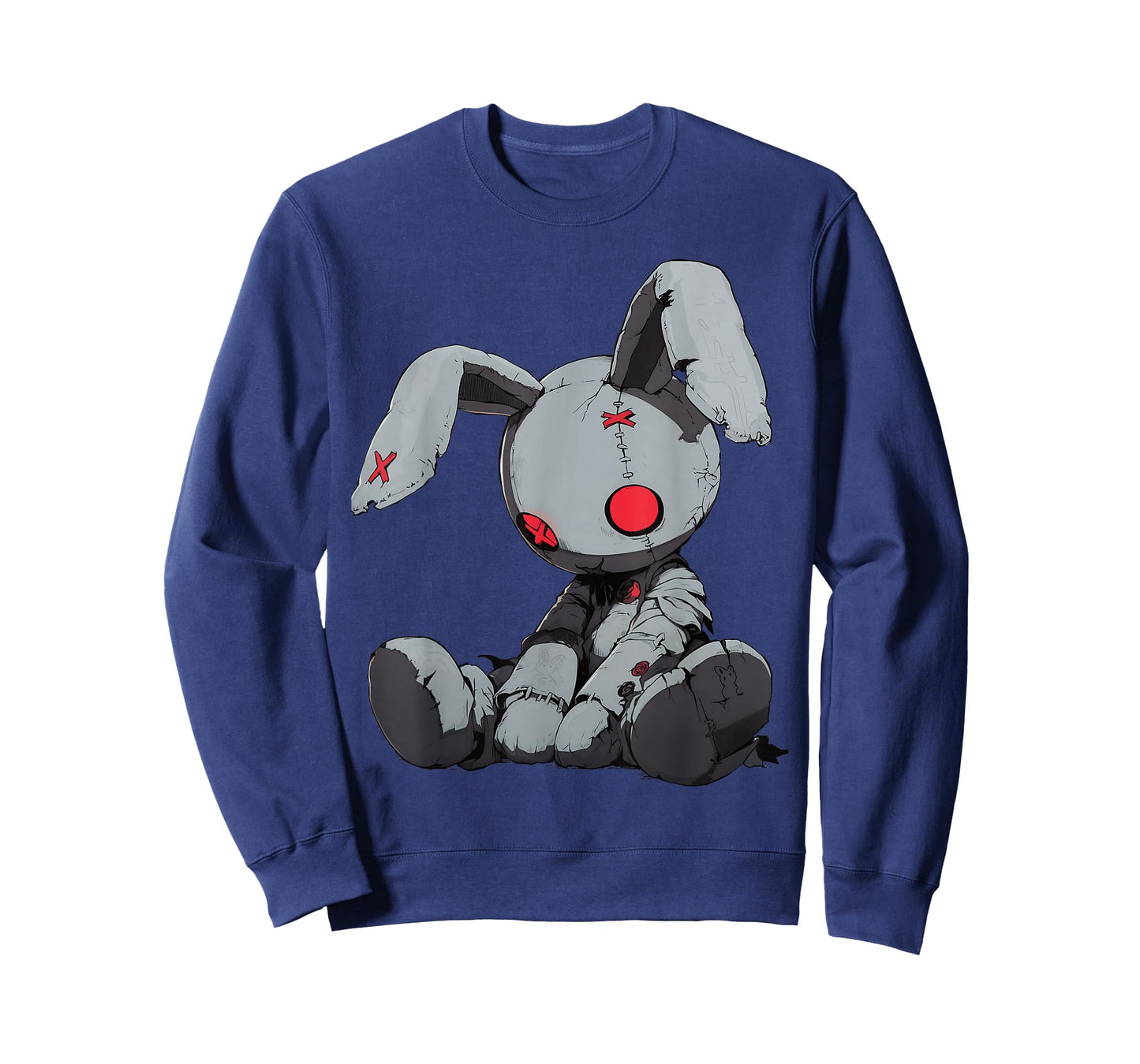 Dead Bunny Doll Goth Cute E-Girl Gothic Outfit Grunge T-Shirt