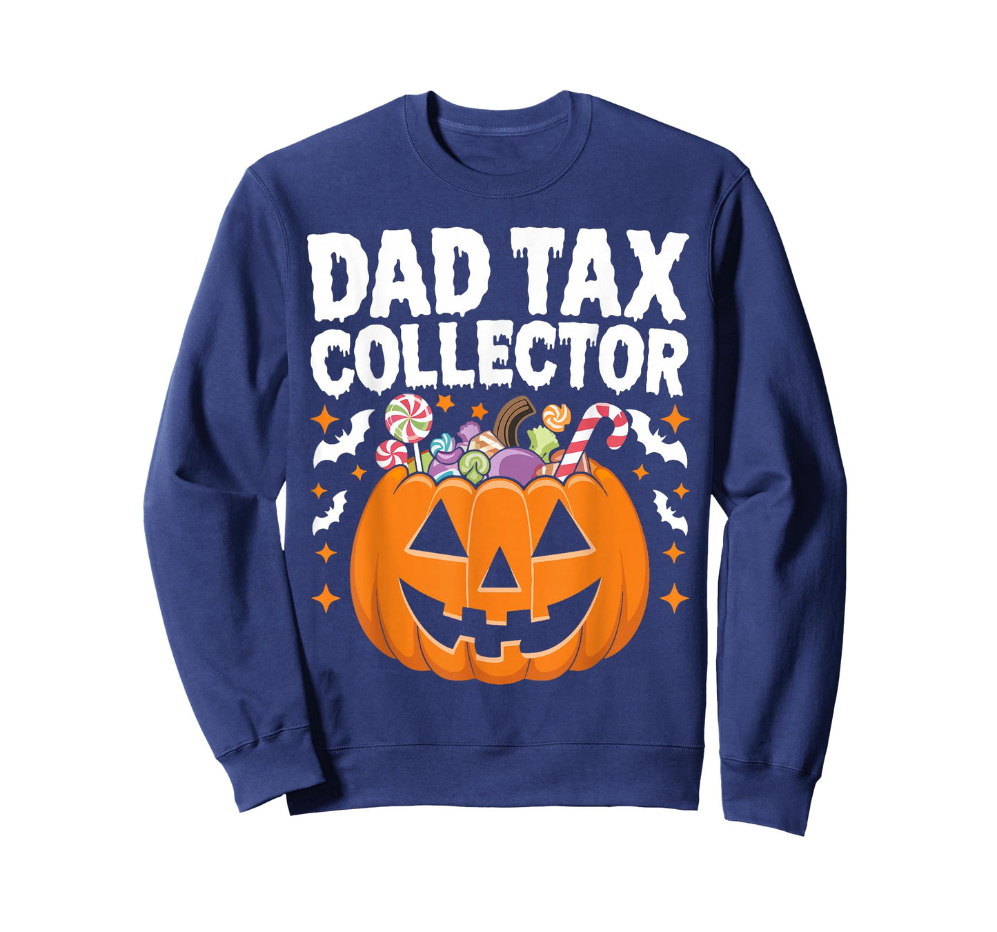 Dad Tax Collector Halloween Trick Or Treat Candy Costume T-Shirt