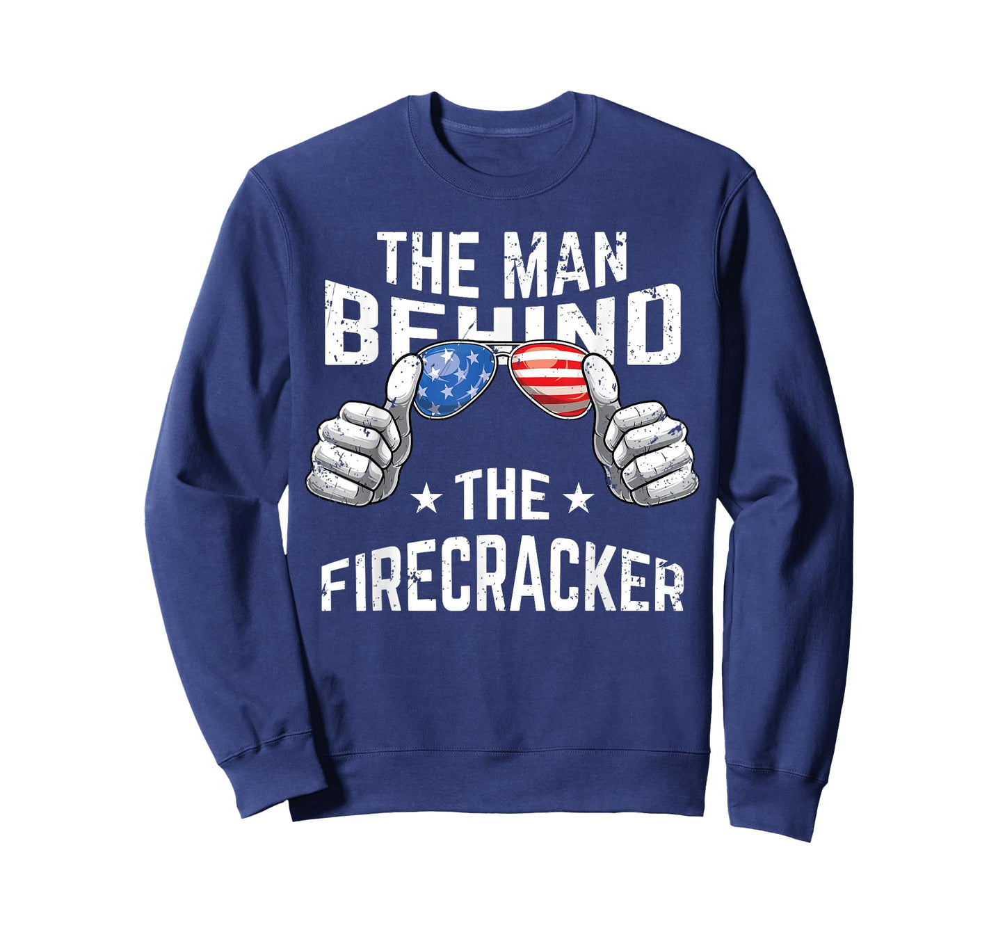 4th of July Pregnancy Shirt The Man Behind The Firecracker T-Shirt