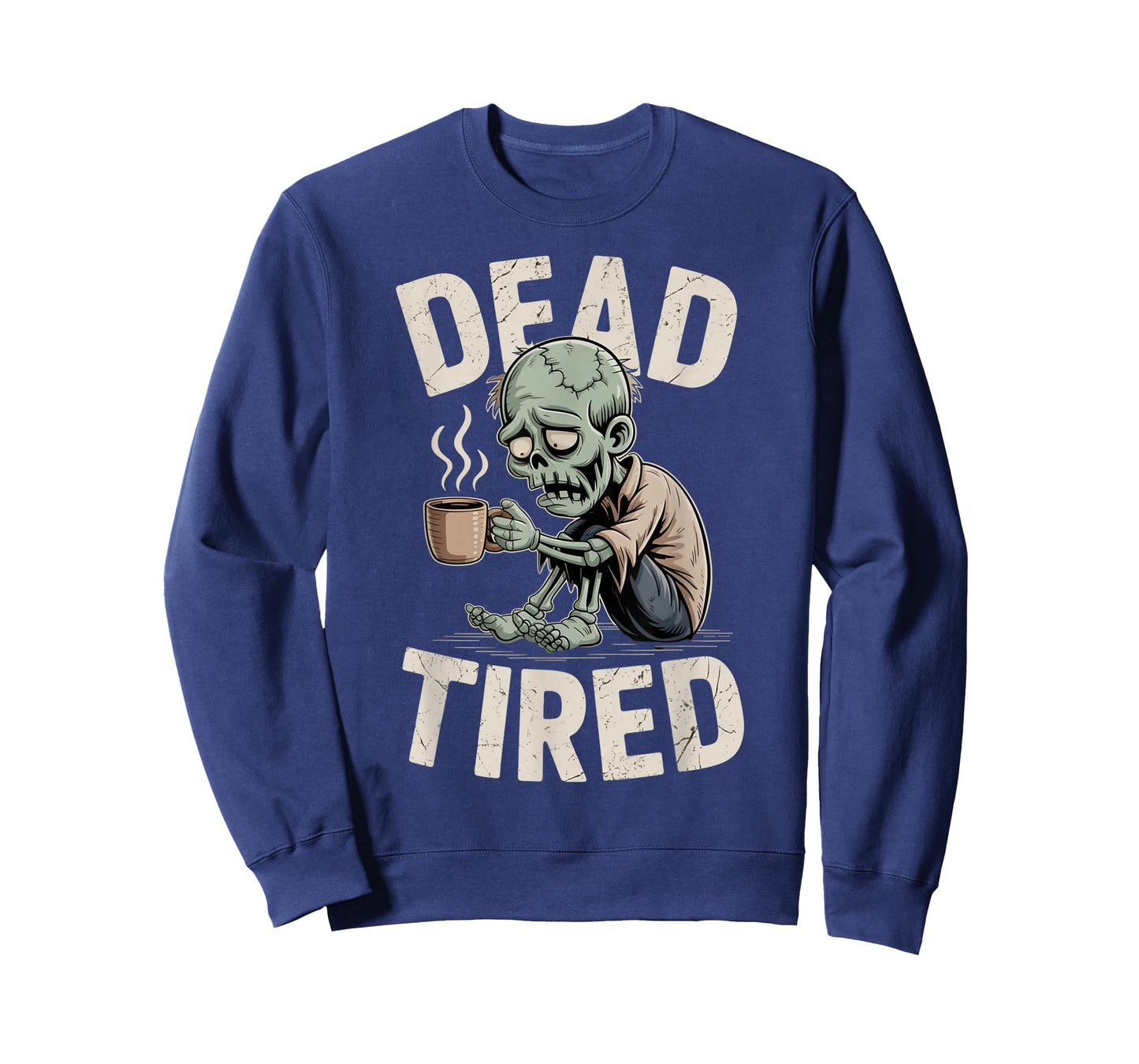 Dead Tired Zombie Coffee Addict Morning Mood T-Shirt
