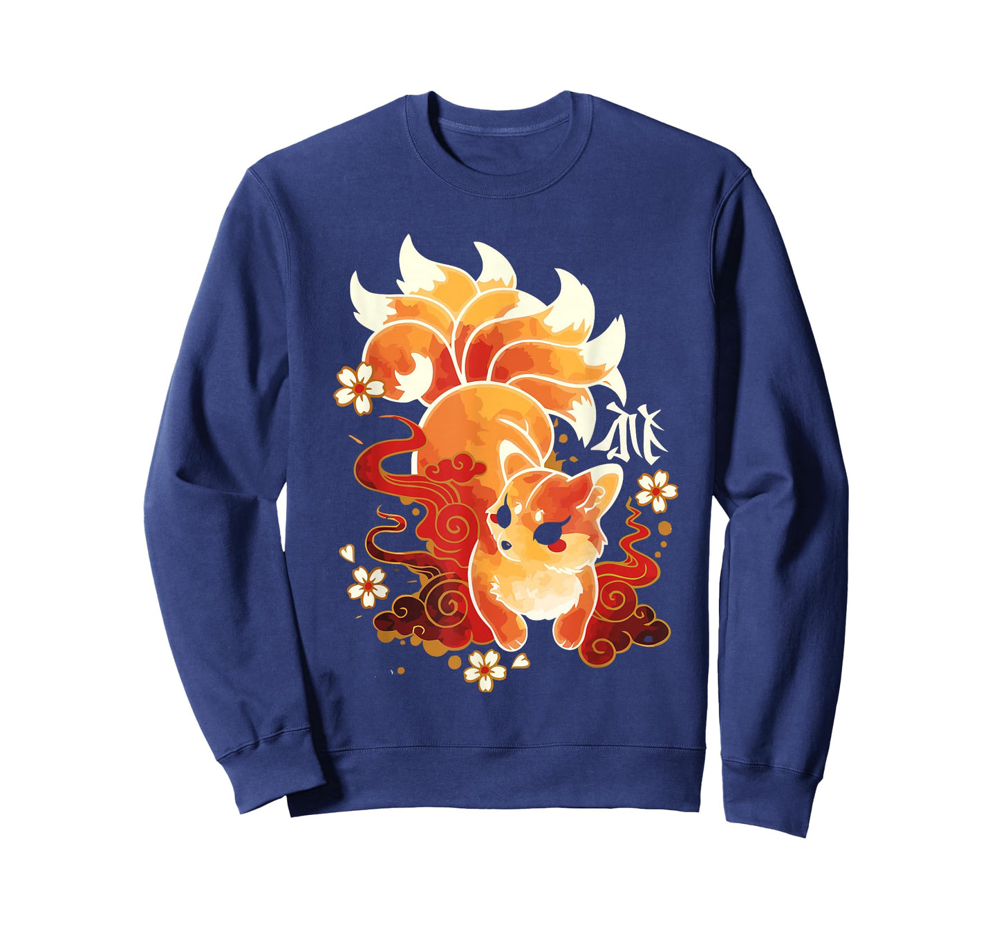 Kitsune Fox Animal Cute Japanese Anime Kawaii Fox T-Shirt