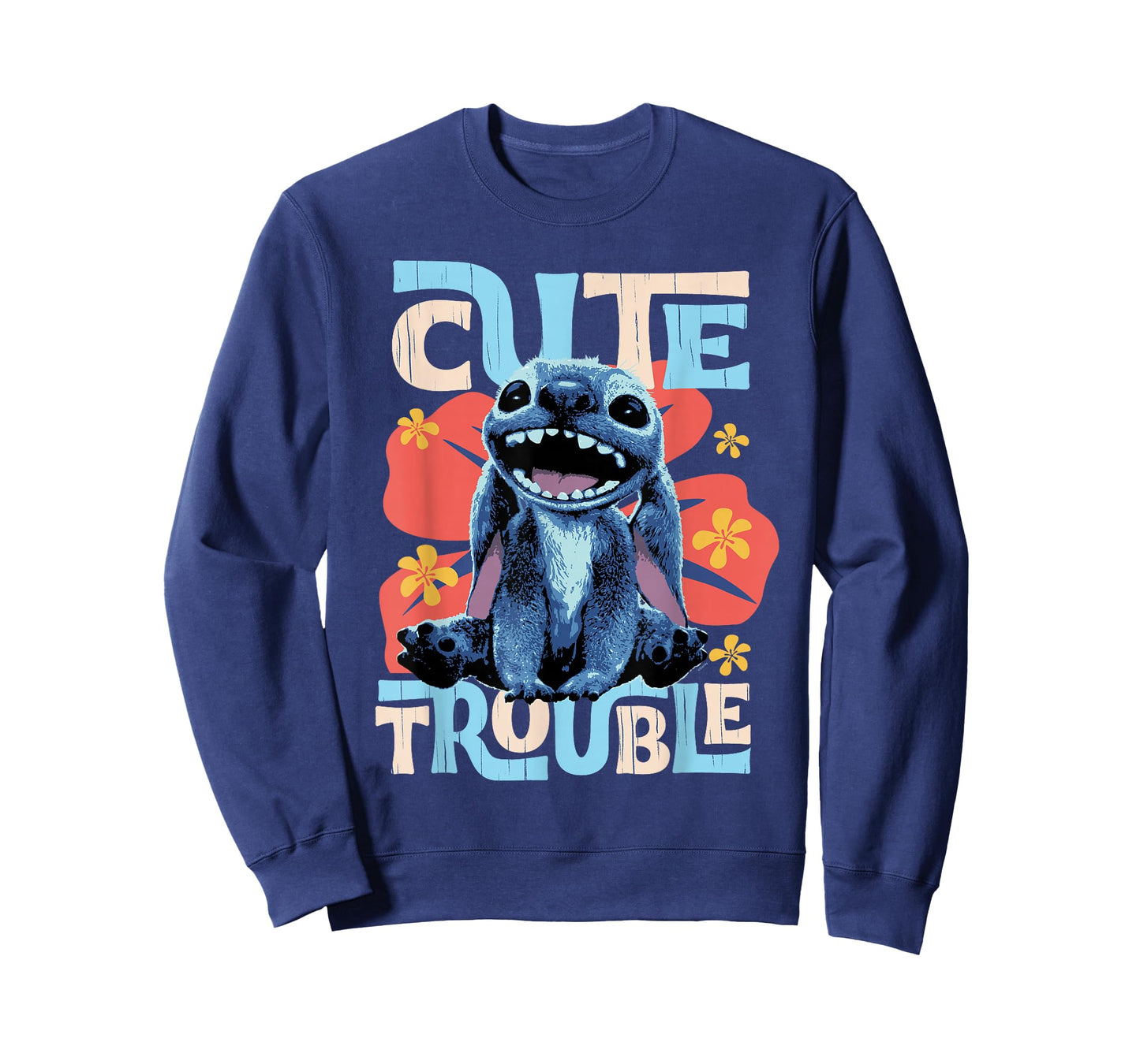 Disney Lilo & Stitch Live-Action Movie Cute Trouble Stitch T-Shirt