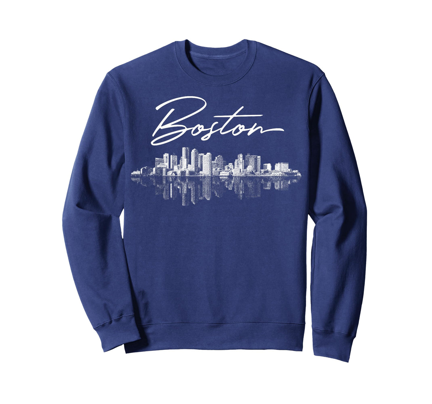 Boston Skyline for Women Men Girls & Boys T-Shirt