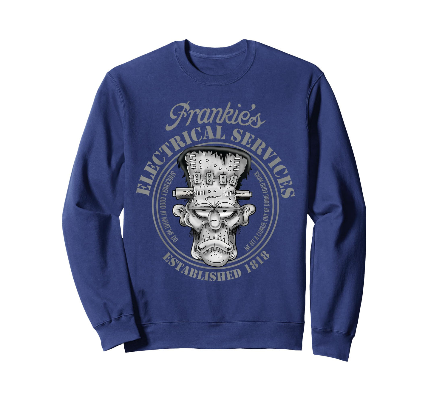 Frankie's Electrical Services Hot Rod Rat Rod Monster T-Shirt