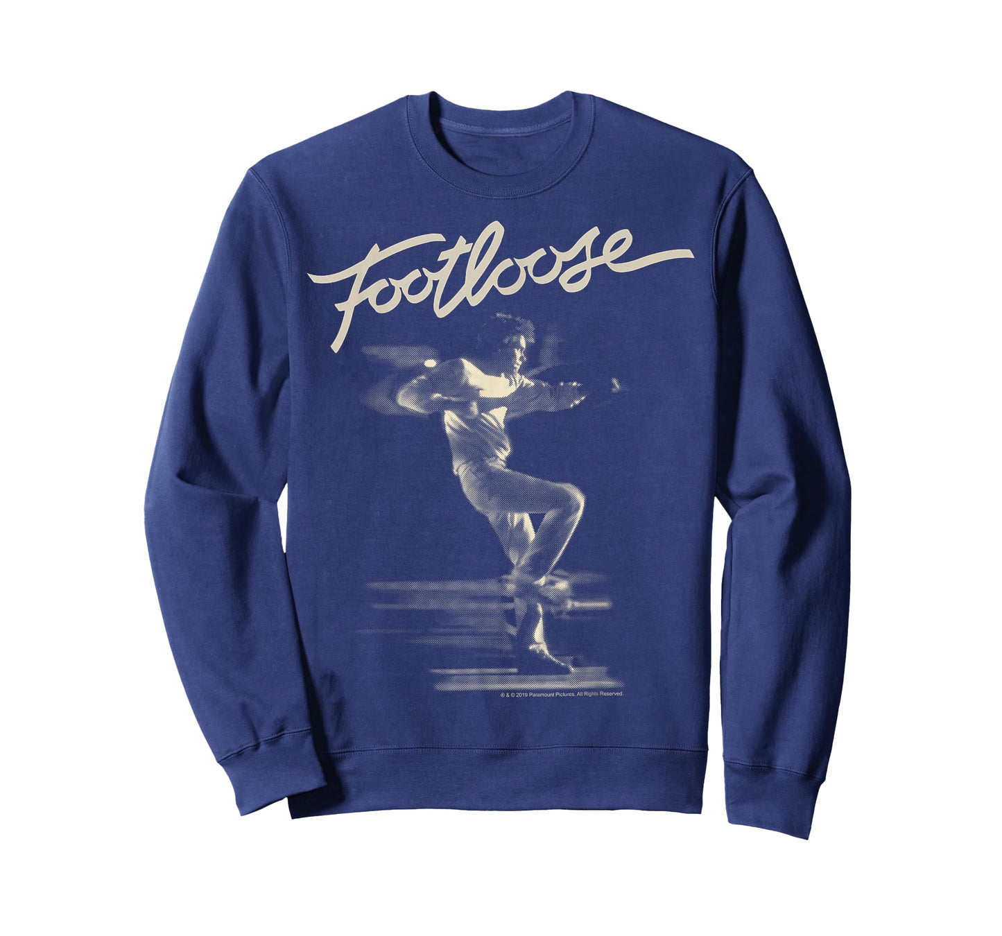 Footloose Two Tone Title Logo Portrait T-Shirt