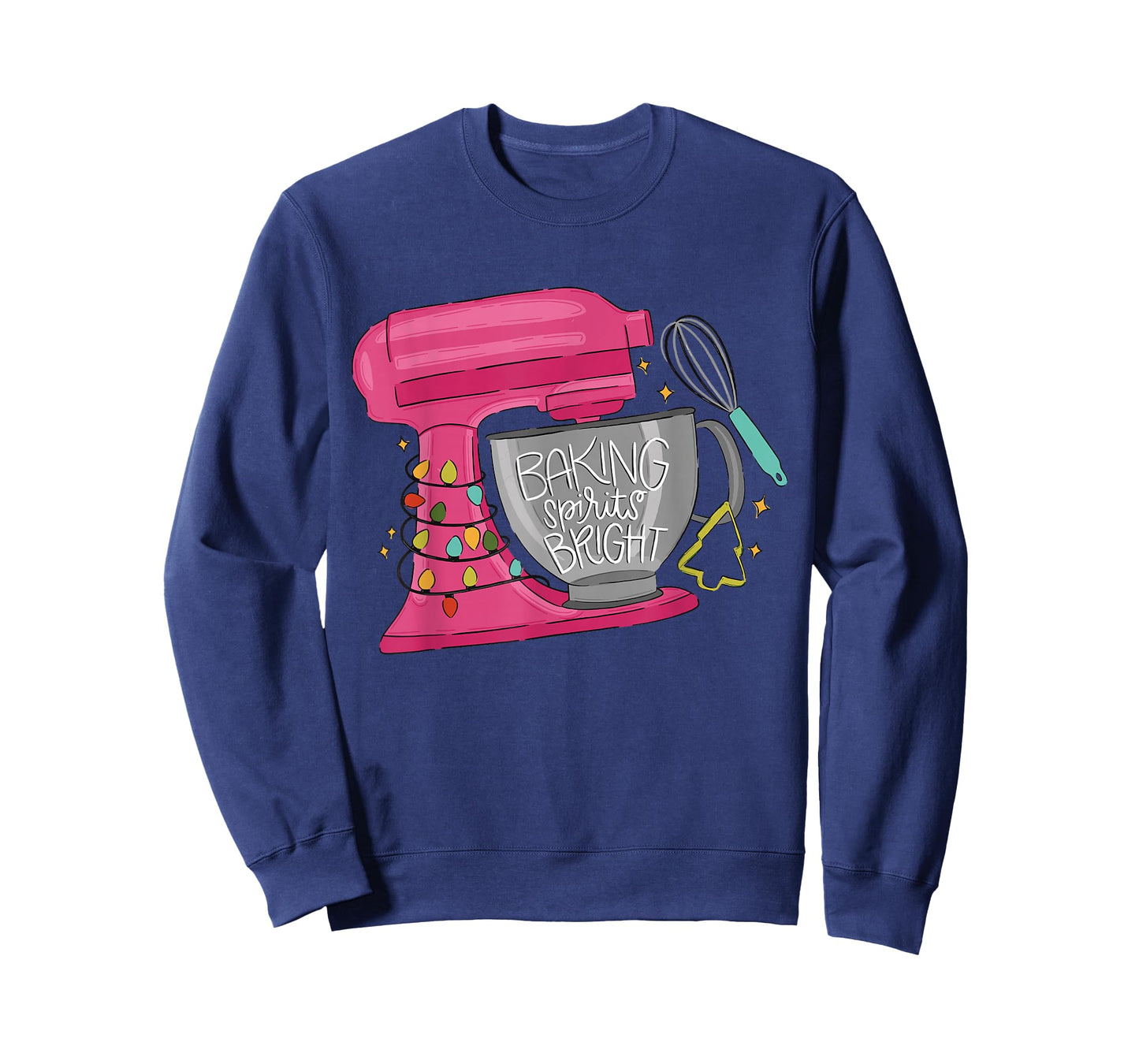 Baking Spirits Bright Christmas Lights Baking Spirits Xmas T-Shirt