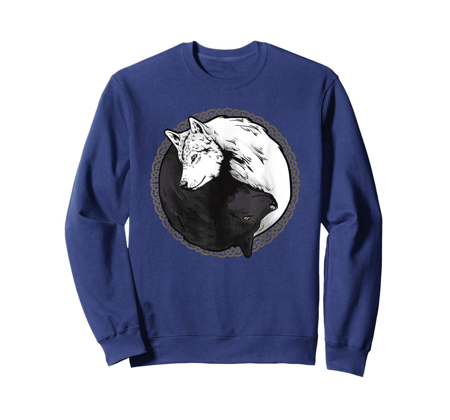 Wolf Shirts, Yin Yang Wolves Animal Gift T-Shirt