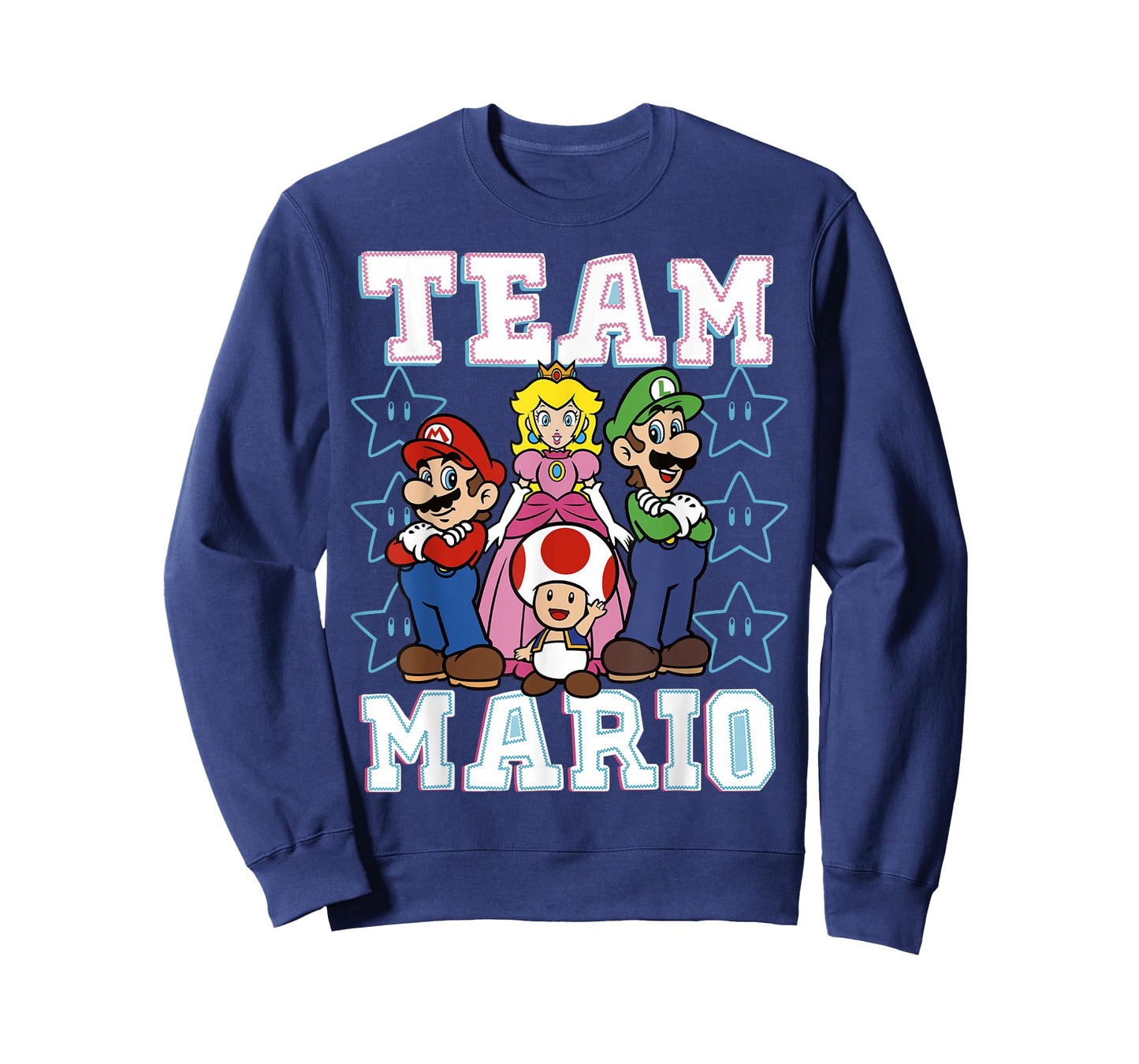 Super Mario Team Mario Group Shot T-Shirt