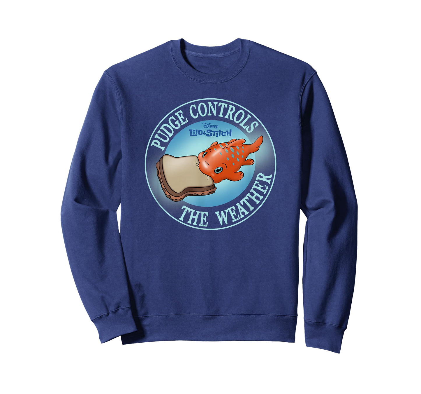 Disney Lilo & Stitch Pudge Controls The Weather Poster T-Shirt
