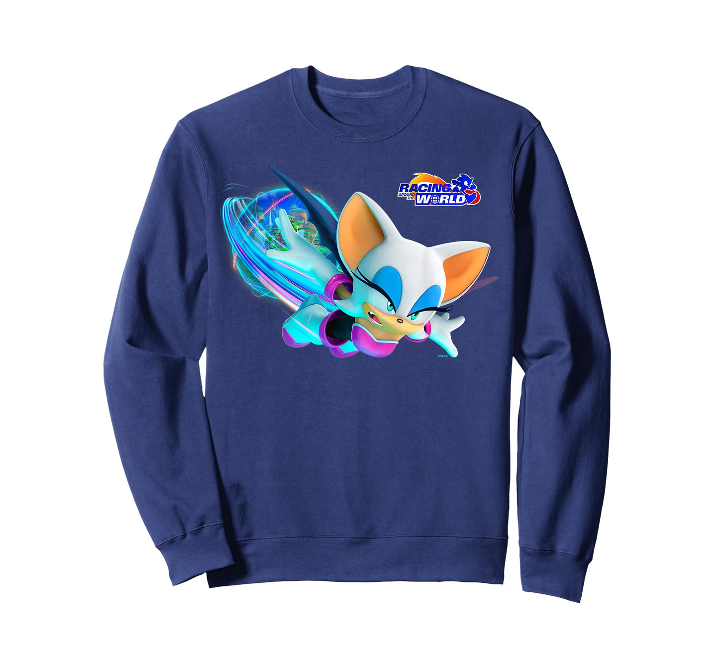 Sonic the Hedgehog - Racing Around the World Rouge T-Shirt