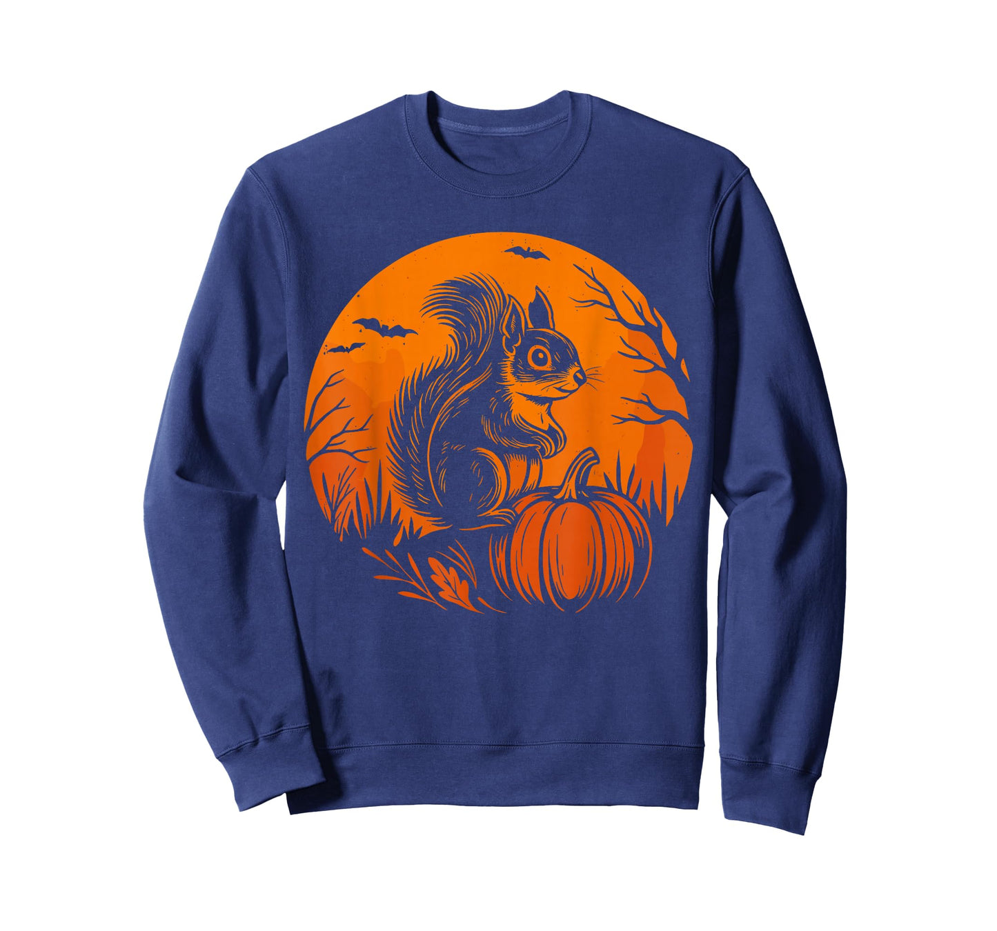 Womens & Mens Squirrel, Halloween Squirrel Ghost Pumpkin T-Shirt
