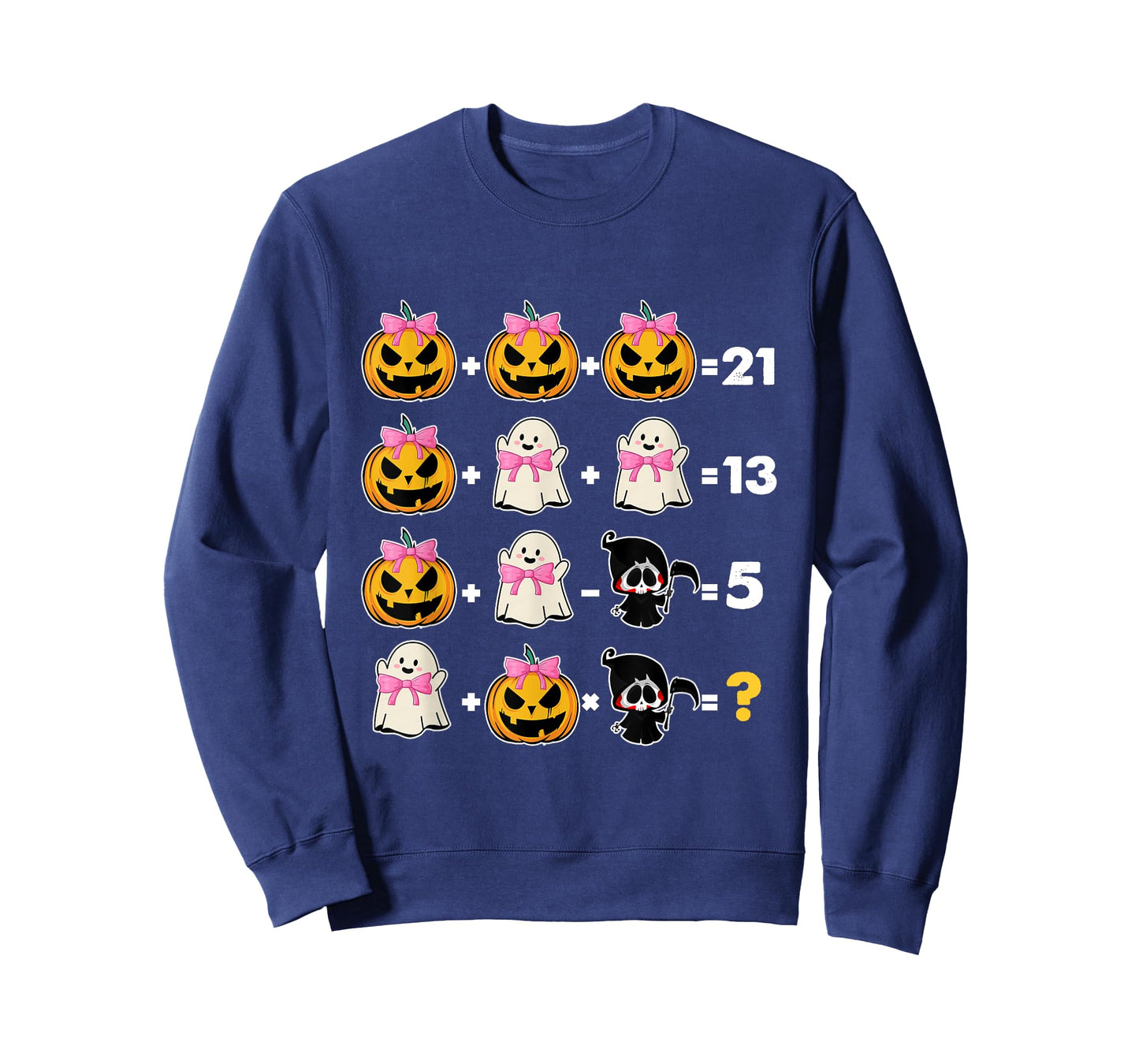Halloween Math Teacher Men Women Order Of Operations T-Shirt