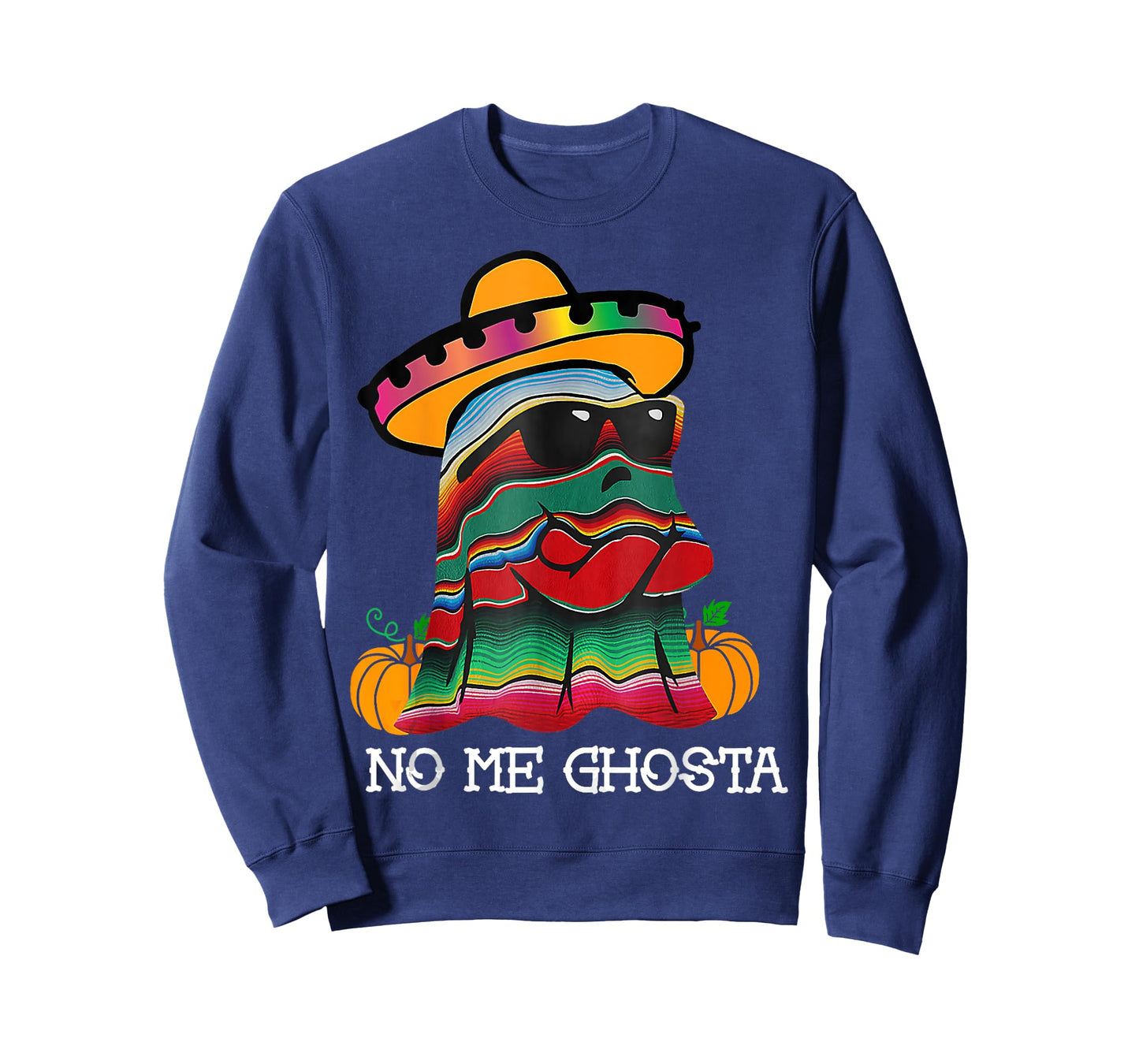 No Me Ghosta Funny Tee Mexican Halloween Ghost For Family T-Shirt