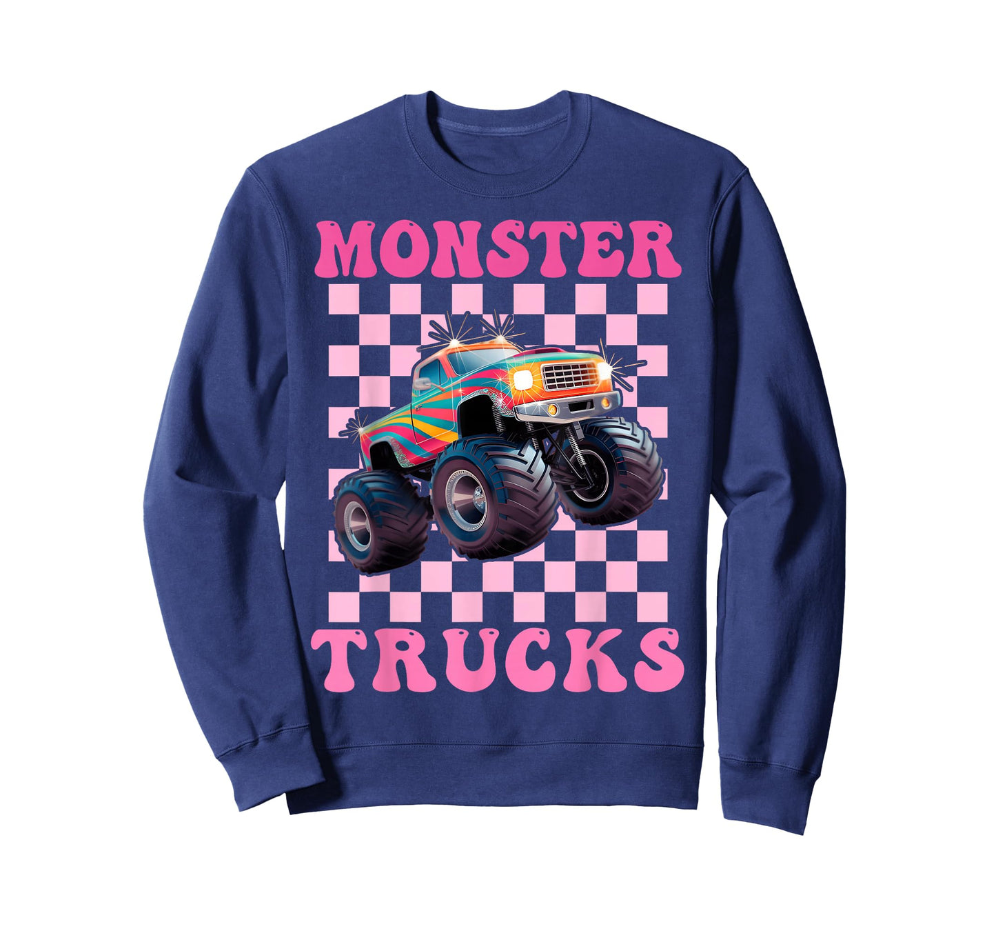 Monster Truck for Girls, Womens, Toddlers, Kids Truck Lover T-Shirt