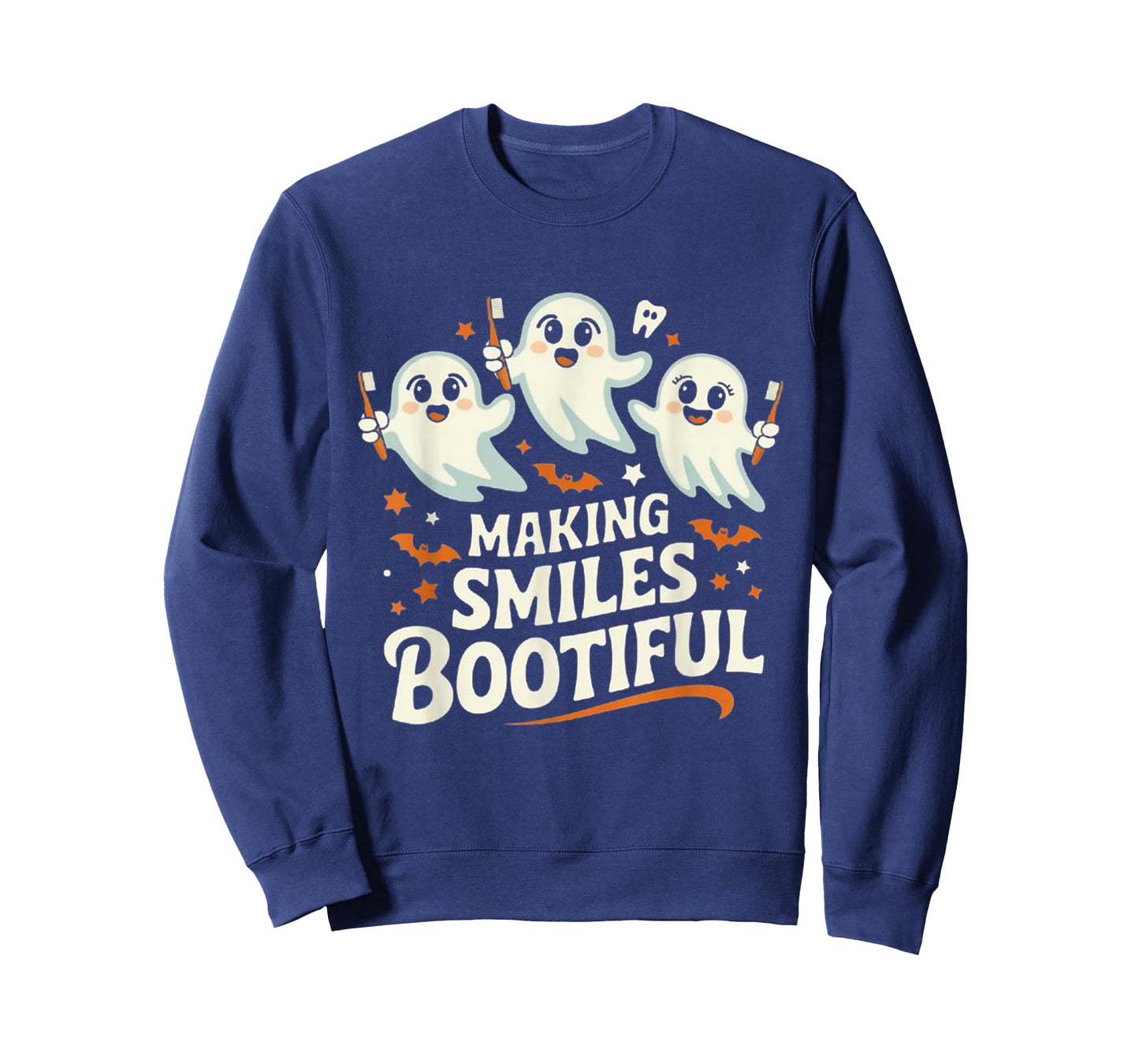 Making Smiles Bootiful Halloween Funny Ghost Dentist Dental T-Shirt