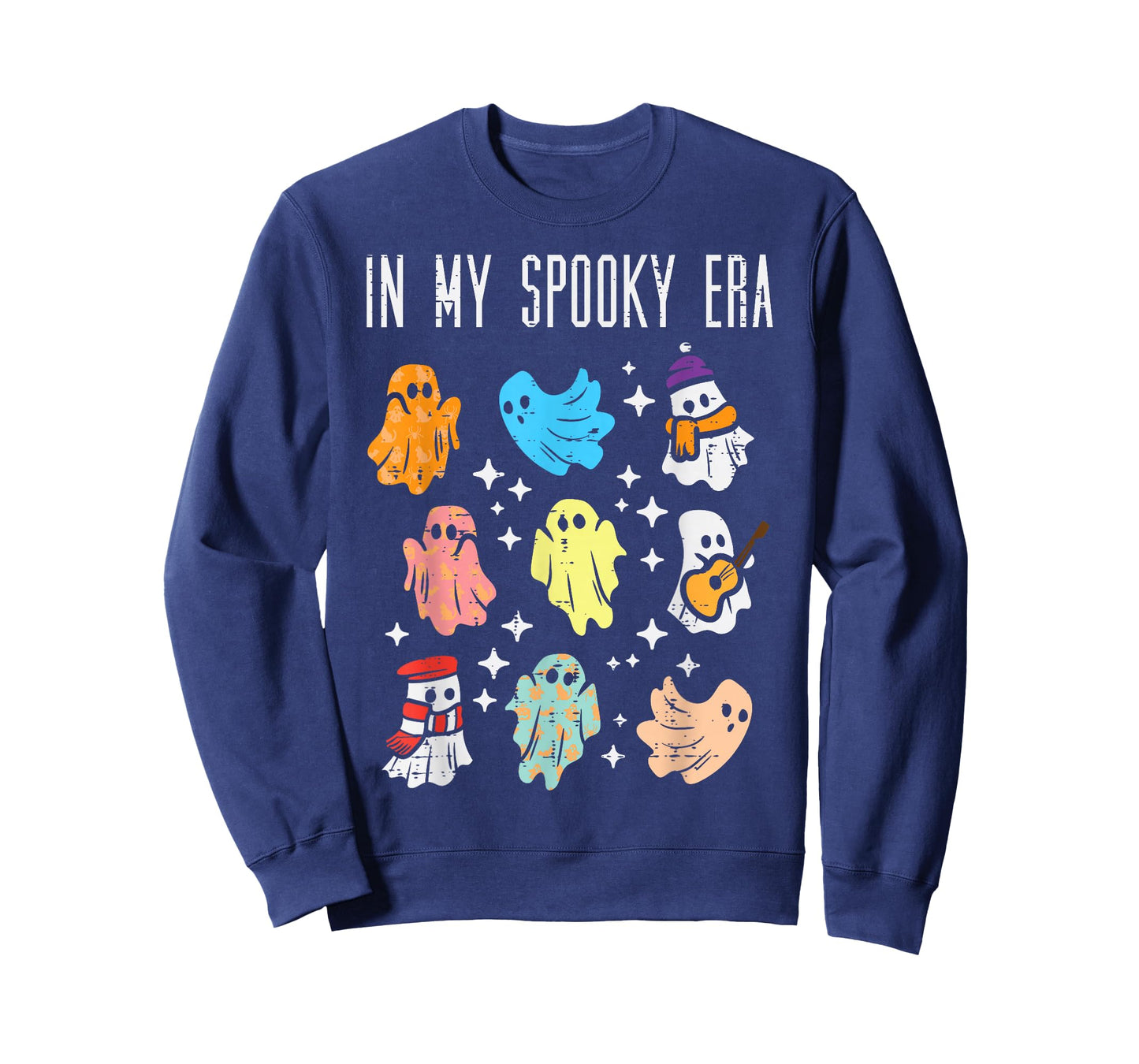 Halloween Ghosts In My Spooky Era Fun Costume Women Men Kids T-Shirt
