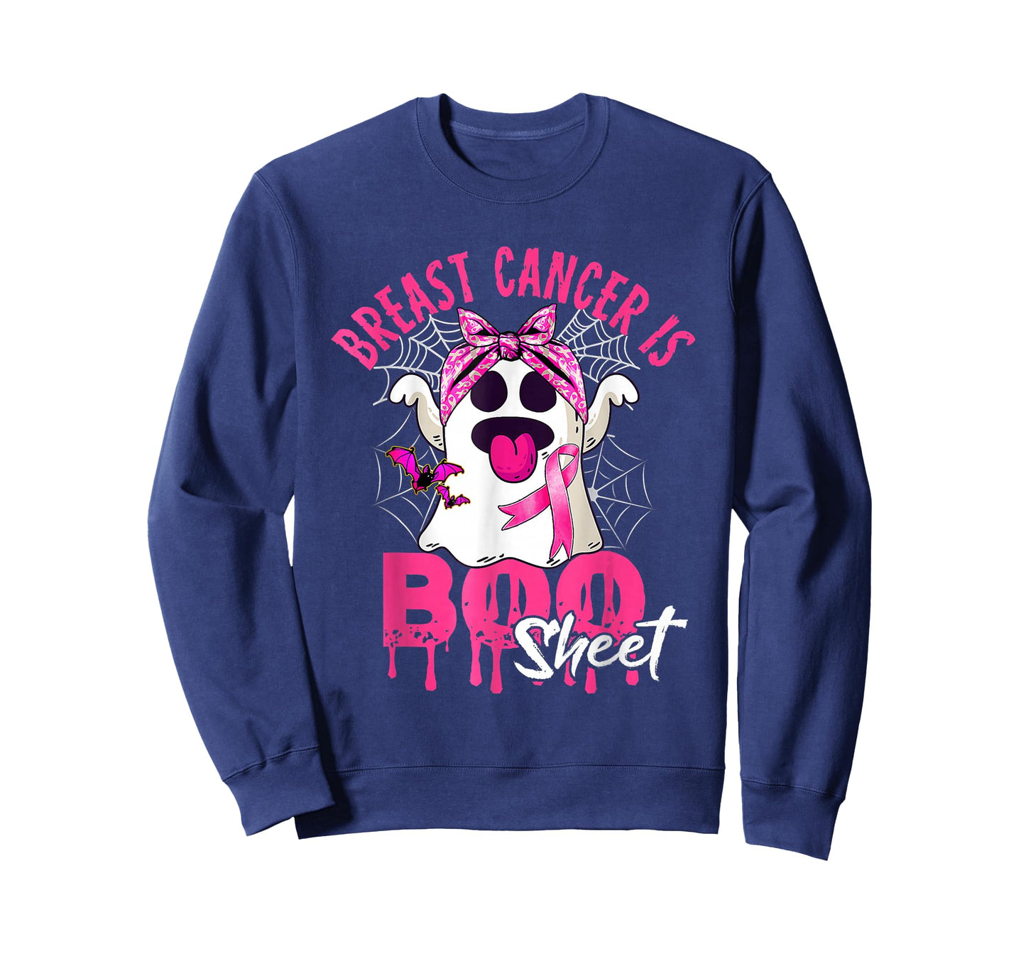 Breast Cancer Is Boo Sheet Halloween Breast Cancer Awareness T-Shirt