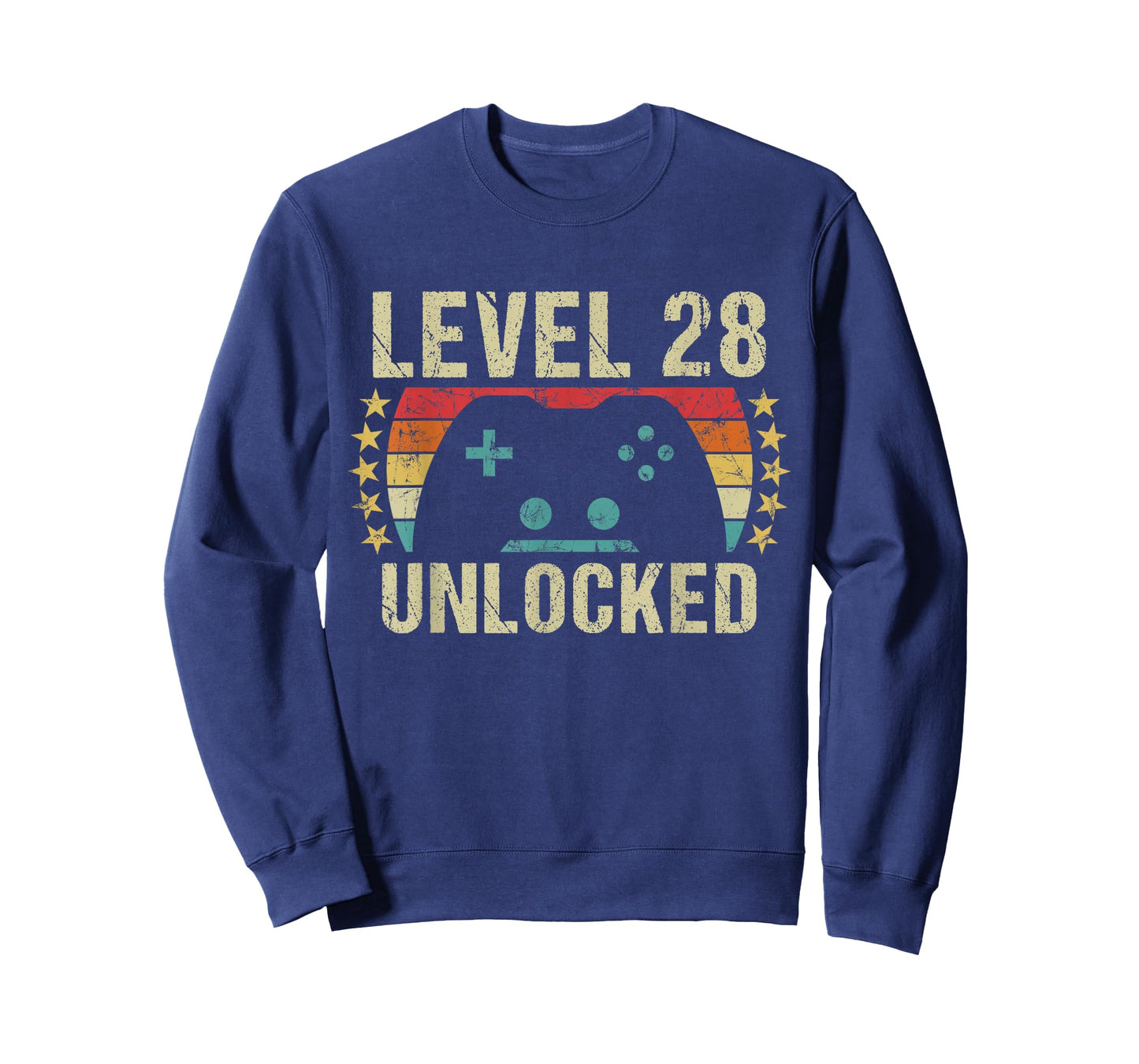 Gaming Vintage 28th Birthday Gift 28 Year Old Boy Girl Gamer T-Shirt