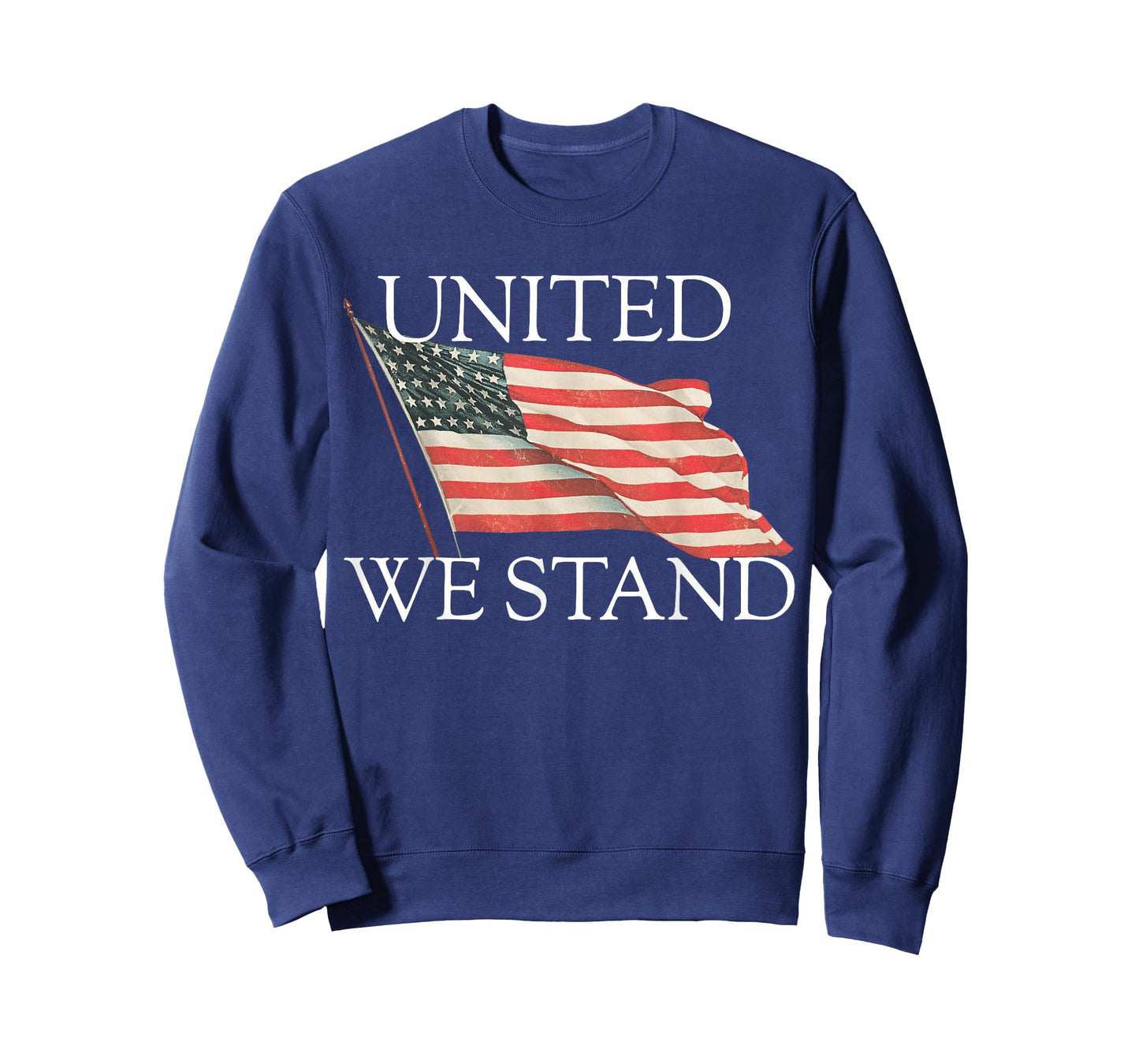 United We Stand American Flag Tee Patriotic USA FLAG T-shirt T-Shirt