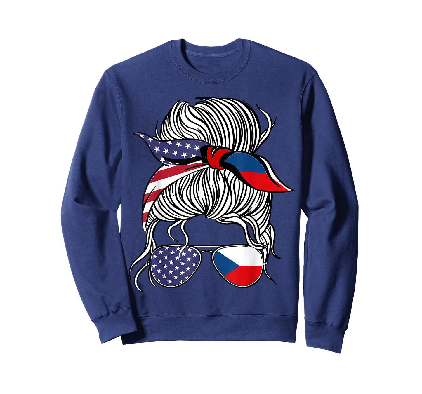 American Czech Patriot Flag Women Girl Czechia Grown T-Shirt