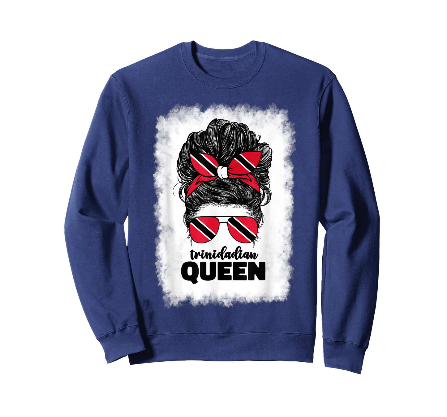 Trinidadian Queen Trini Trinidad and Tobago Flag Women Girl T-Shirt