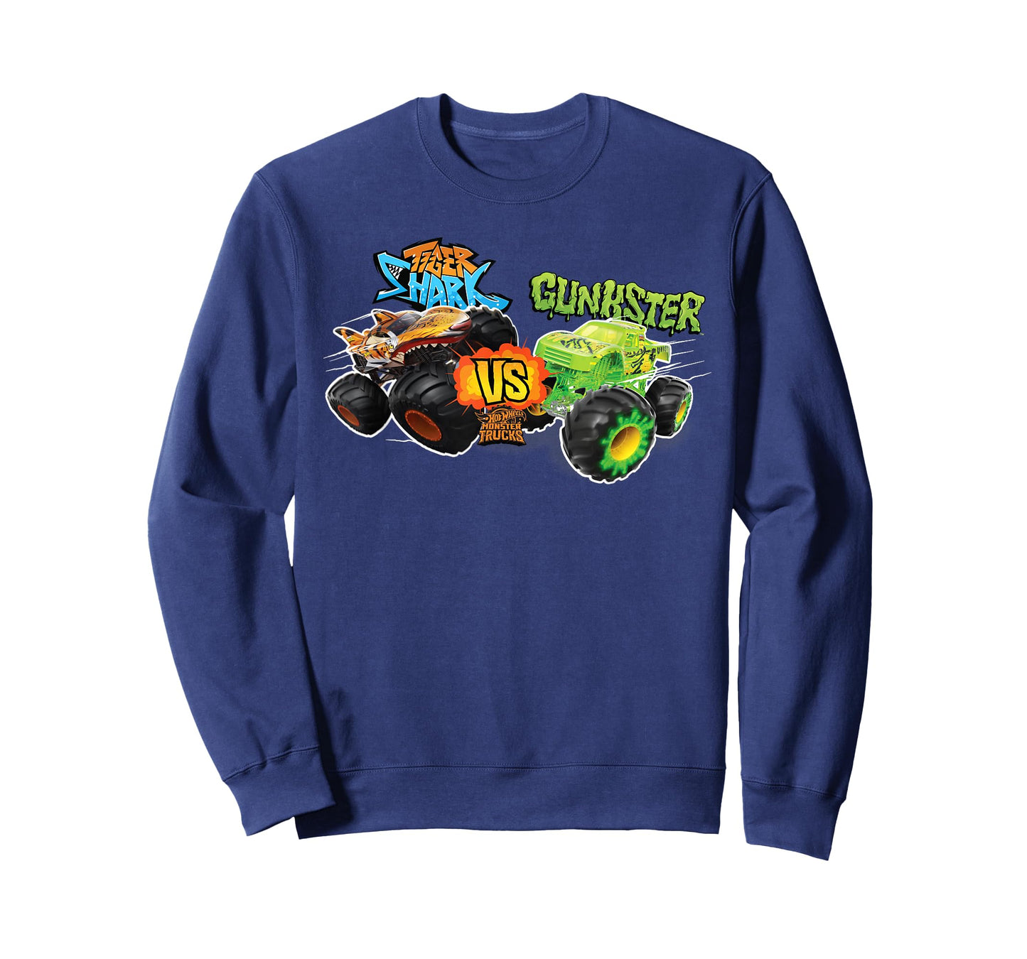 Hot Wheels Monster Trucks - Tiger Shark vs Gunkster T-Shirt