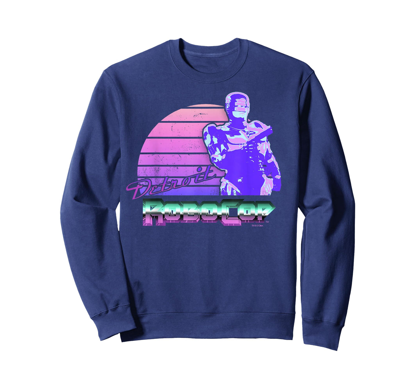 Robocop Detroit Retro-Style Portrait T-Shirt