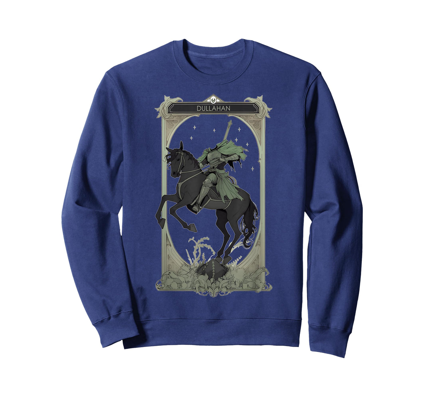 Dullahan Irish Folklore Headless Man On Horse Anime Tarot T-Shirt
