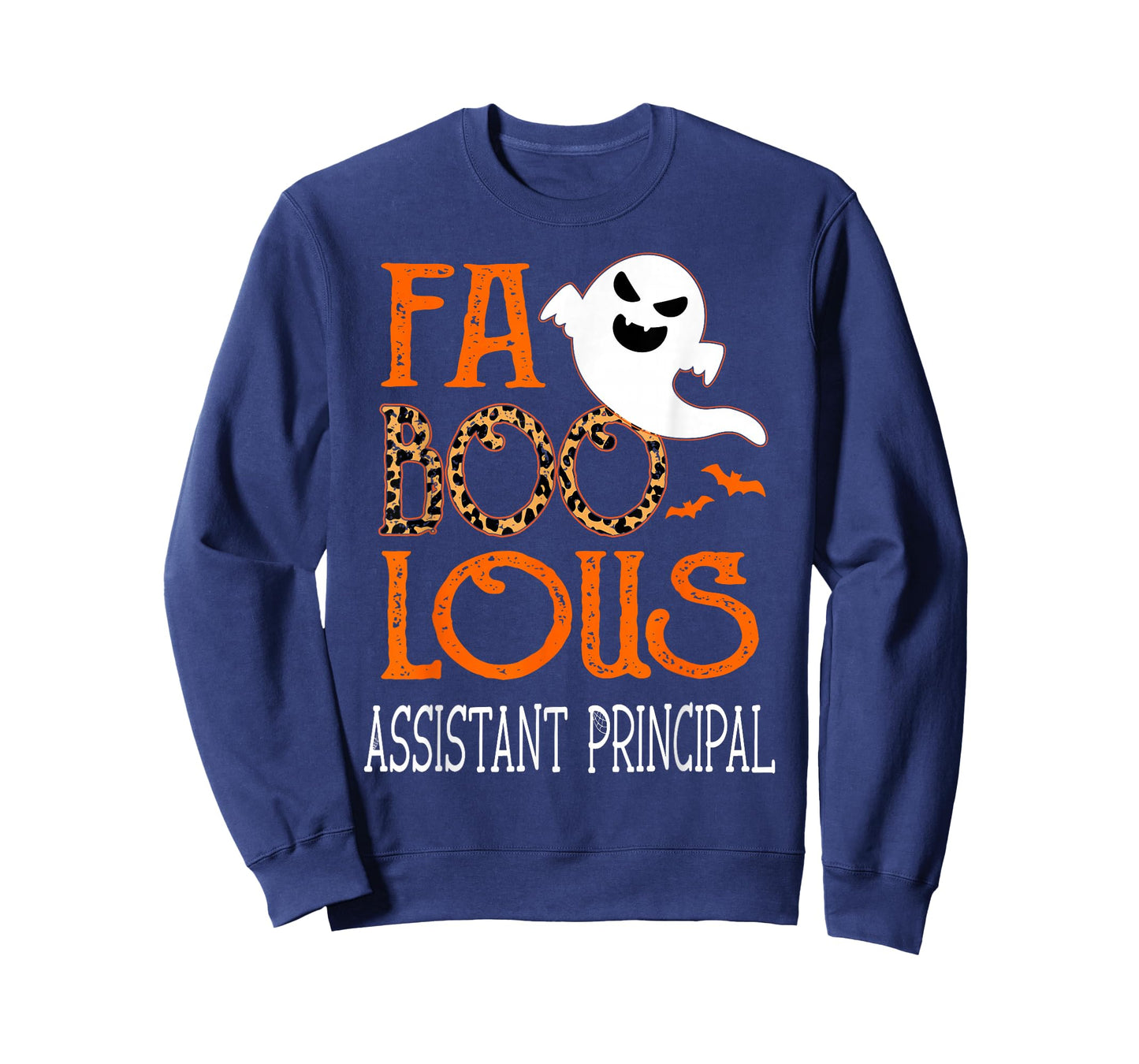 faboolous Assistant Principal on Halloween Party Funny Ghost T-Shirt