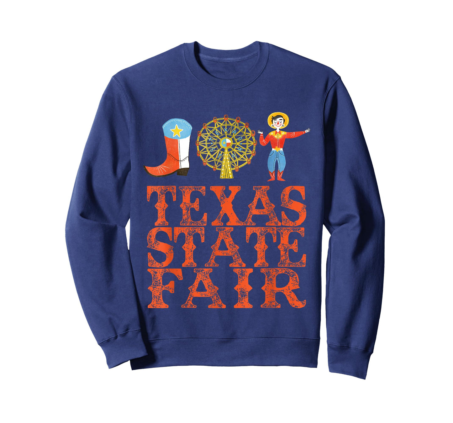 TEXAS FAIR, STATE FAIR COWBOY, FERRIS WHEEL, COUNTY FAIR T-Shirt