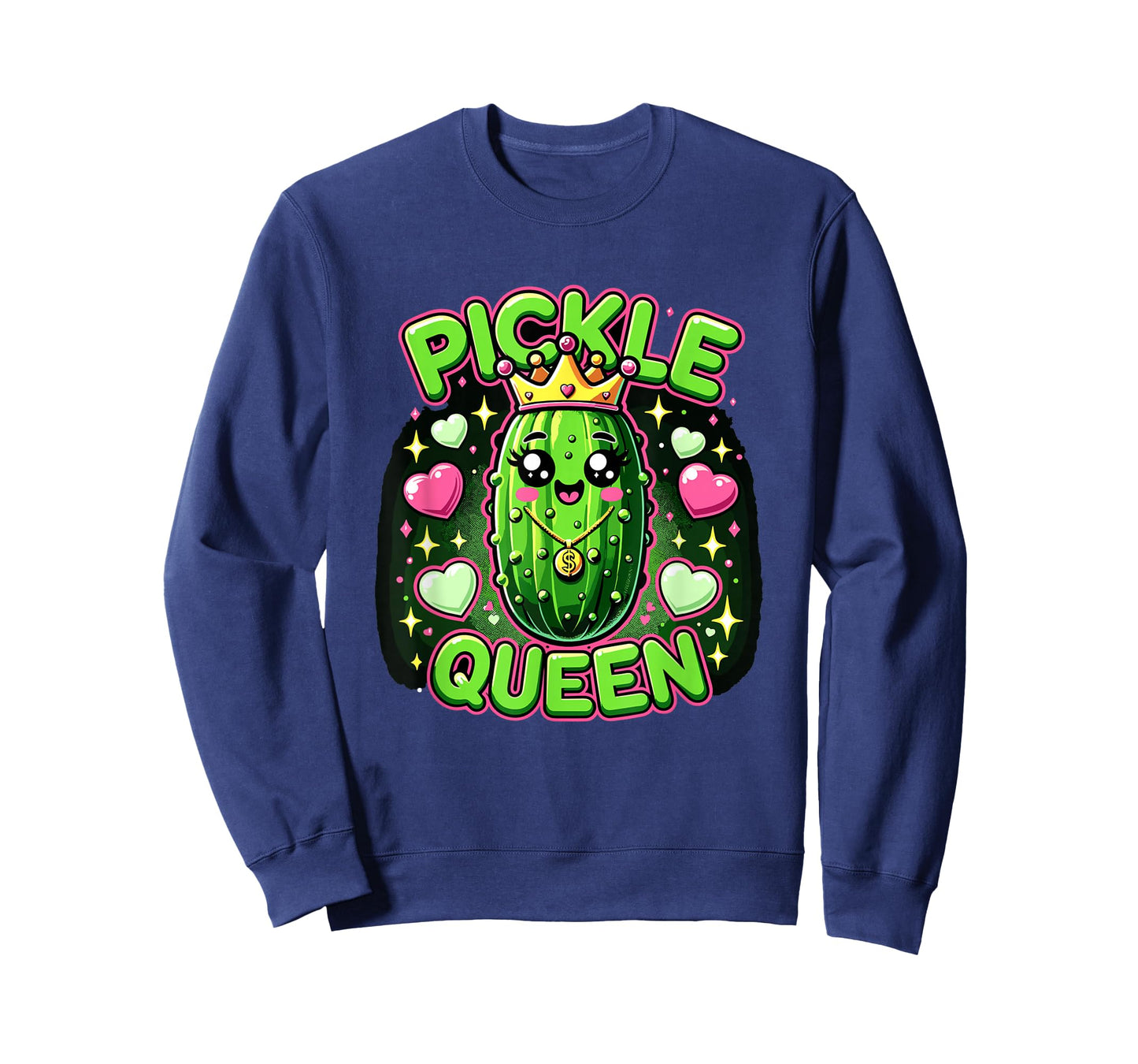 Pickle Queen for Girls and Women funny pickle T-Shirt
