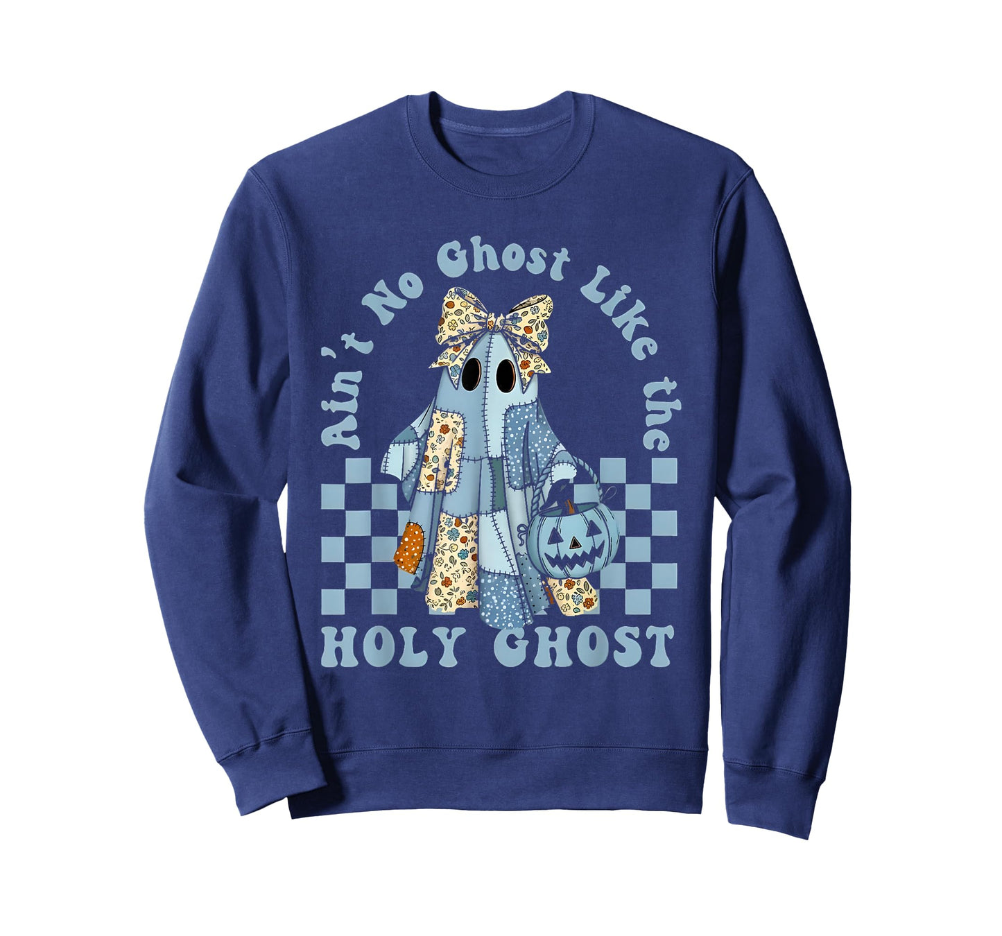 Ain't no Ghost Like The holy Ghost Coquette Bow Halloween T-Shirt