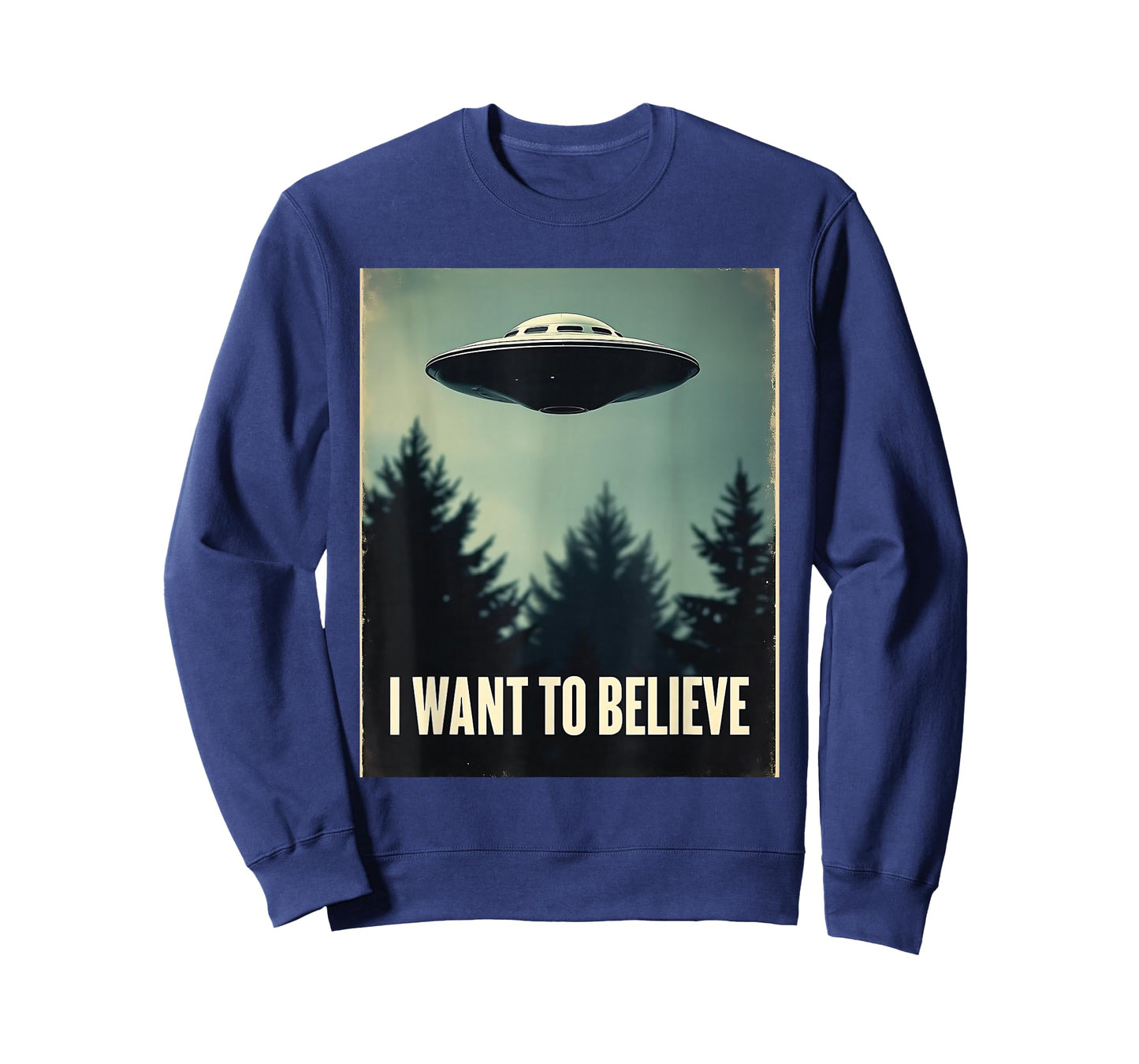 I Want To Believe Classic UFO Retro Photo Dream Encounter T-Shirt