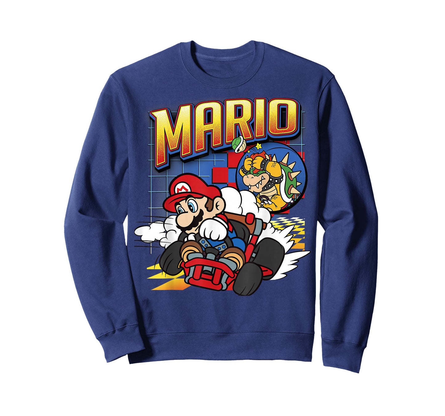 Mario Kart Bowser Mario Racing Graphic T-Shirt T-Shirt