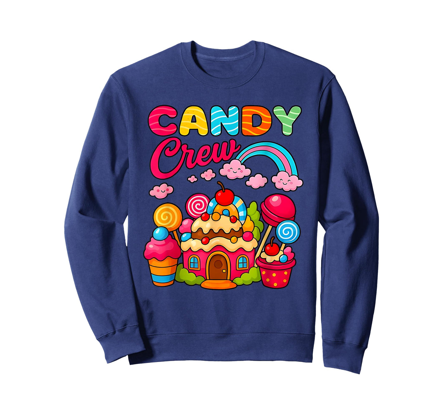 Candy Crew Candy Land Decorations Candy Squad Kids Women T-Shirt
