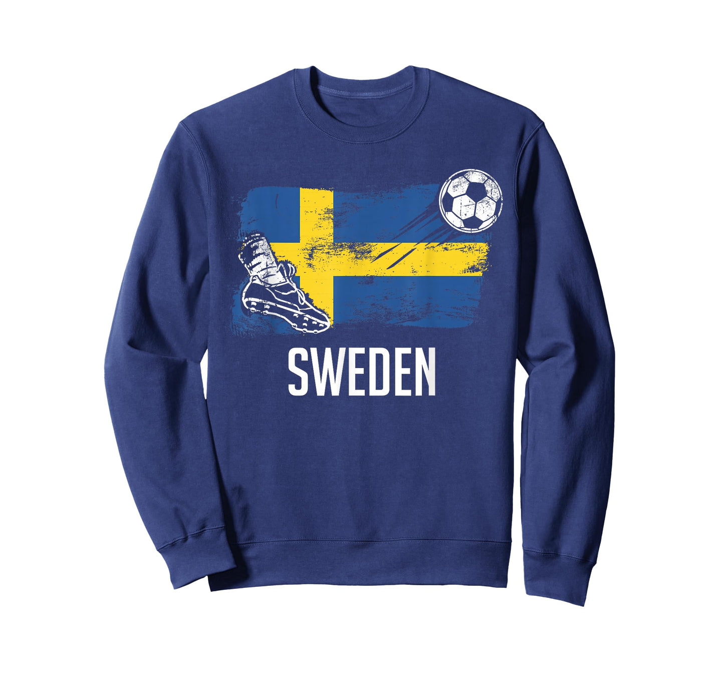 Sweden Flag Jersey Swedish Soccer Team Swedish T-Shirt