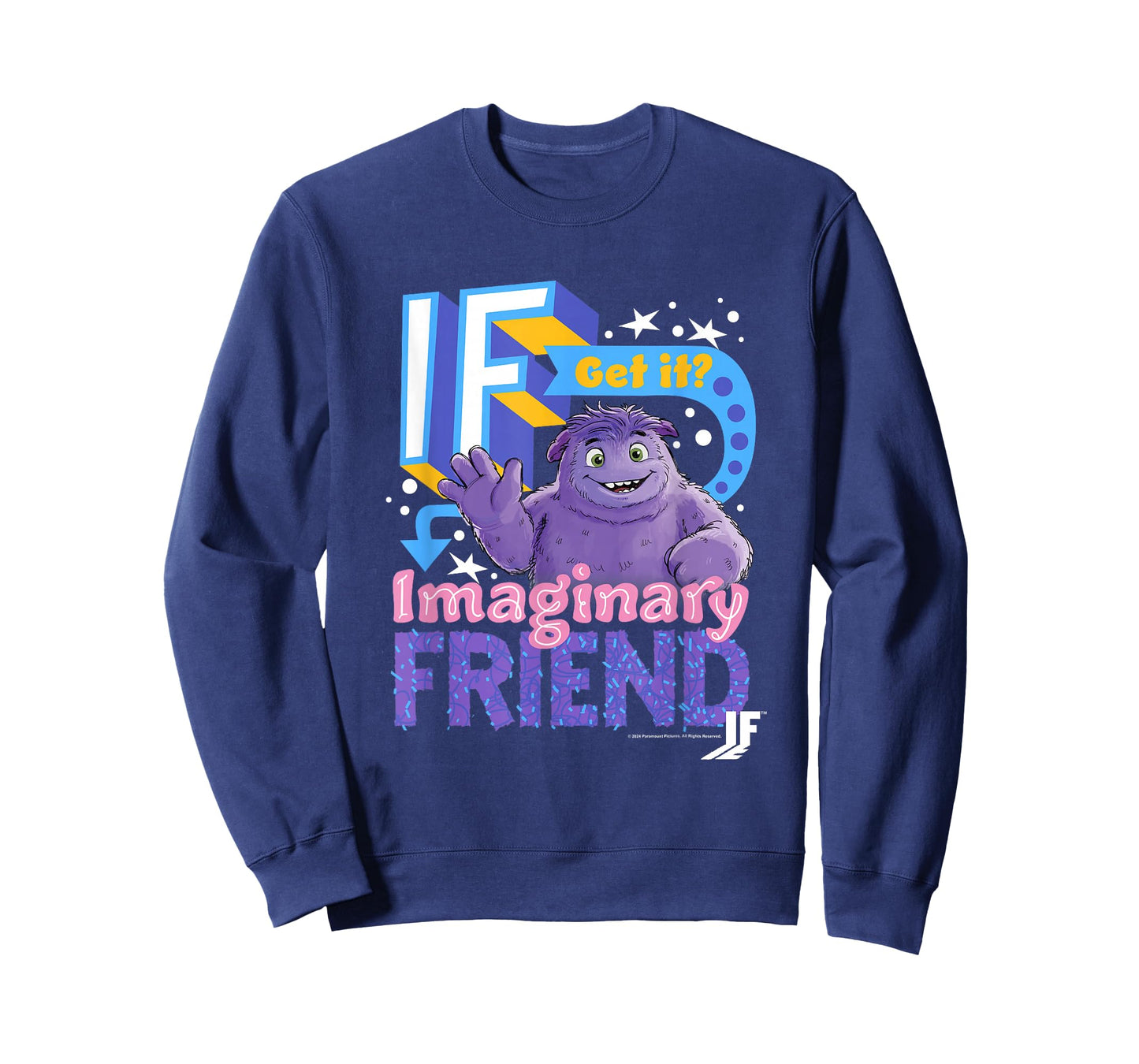 IF Movie Imaginary Friend Get It Jumble Collage Bright Logo T-Shirt