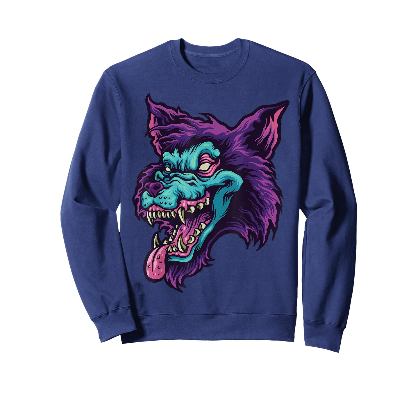 werewolf face gifts for lovers wolf or wolves T-Shirt