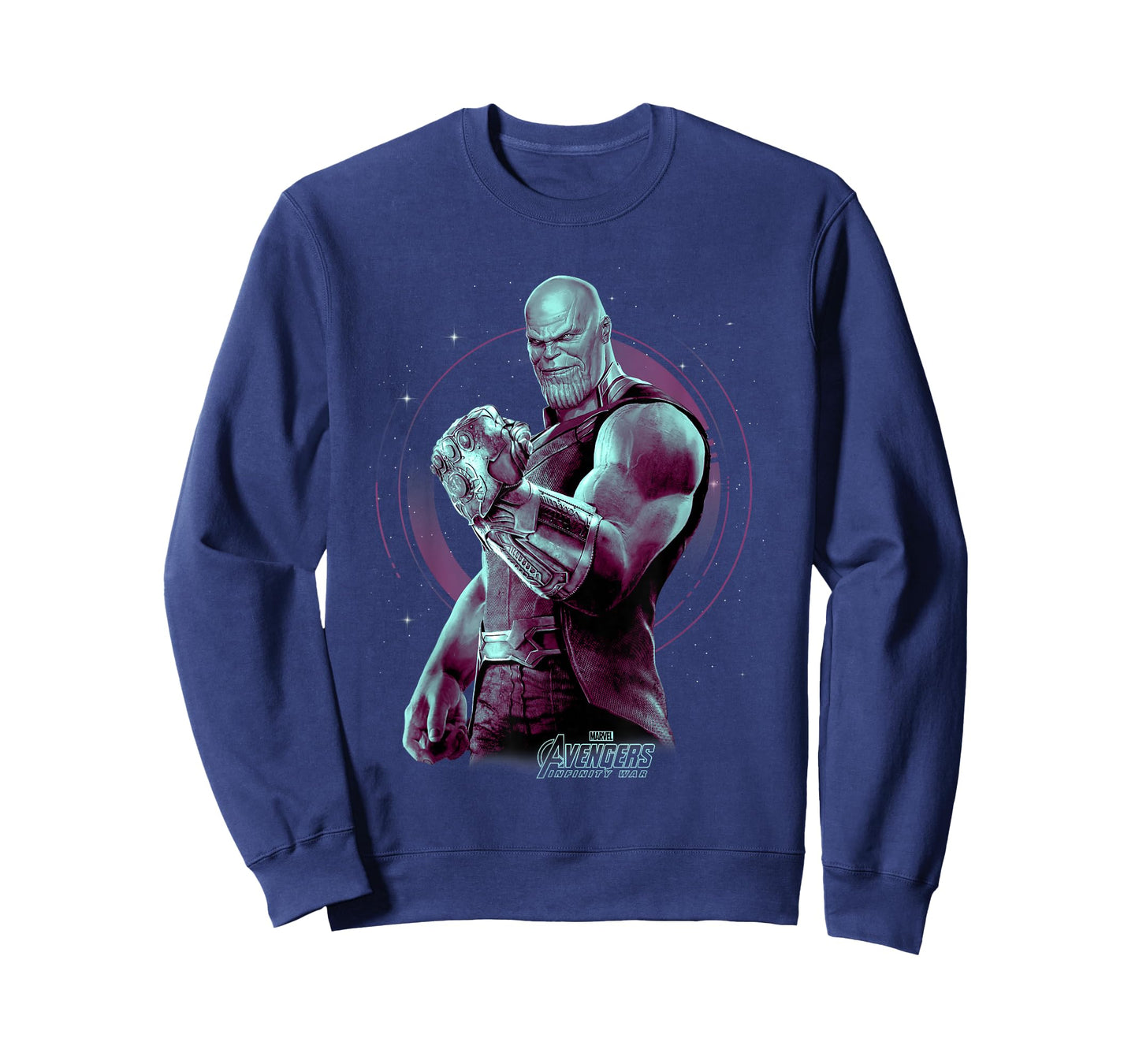 Marvel Infinity War Thanos Gauntlet Flex Graphic T-Shirt T-Shirt