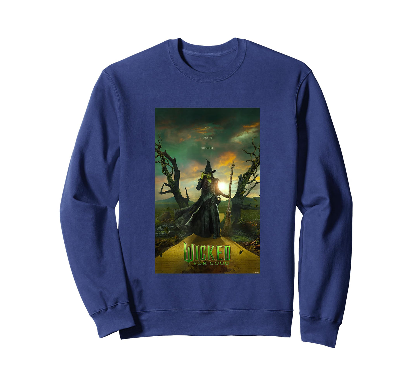 Wicked: for Good Elphaba Yellow Brick Road Poster T-Shirt