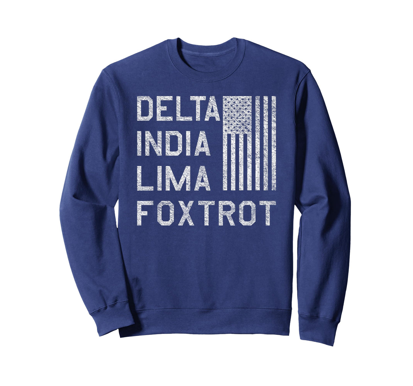 DILF Delta India Lima Foxtrot US Flag American Patriot T-Shirt