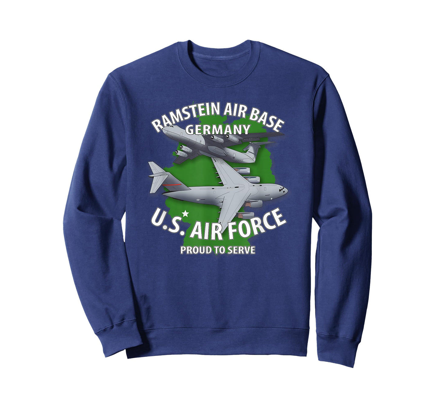 RAMSTEIN AIR BASE GERMANY - US AIR FORCE PROUD TO SERVE T-Shirt