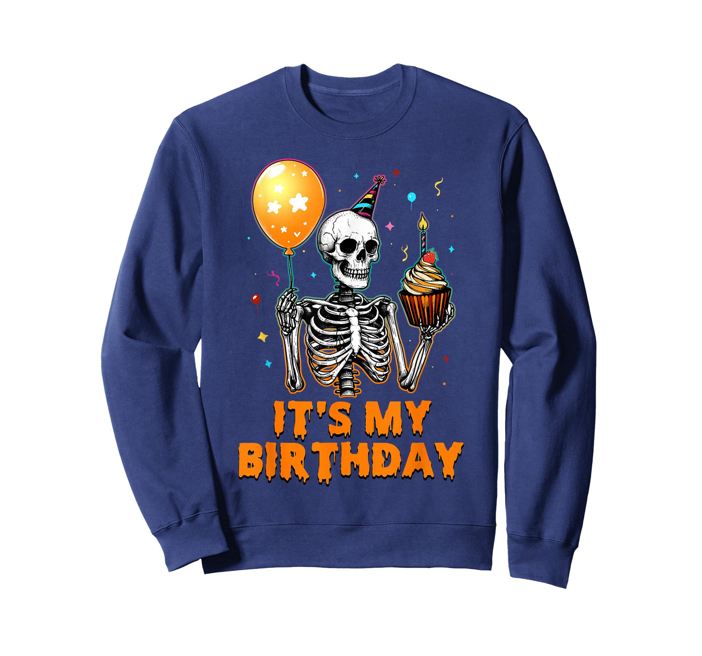 It's My Birthday Skeleton Happy Birthday Halloween T-Shirt