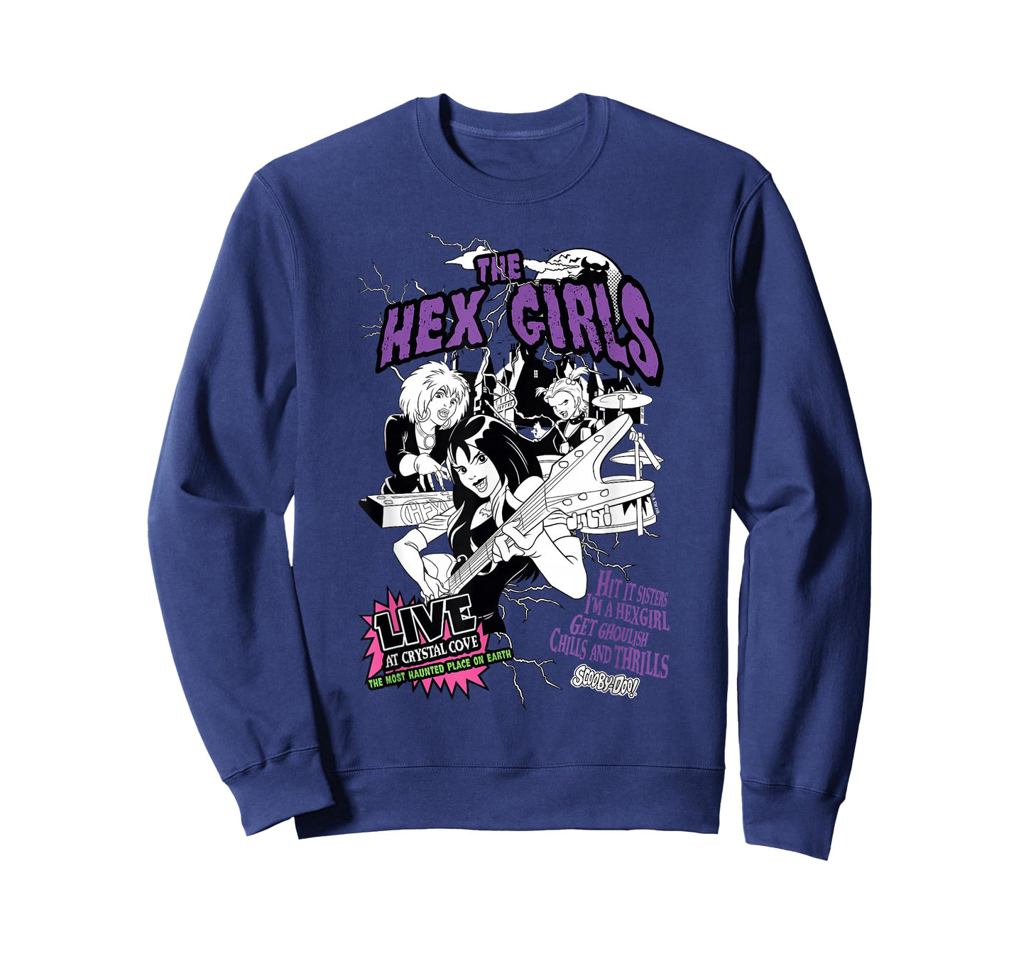 Scooby-Doo The Hex Girls Rockstars Music Concert Poster T-Shirt