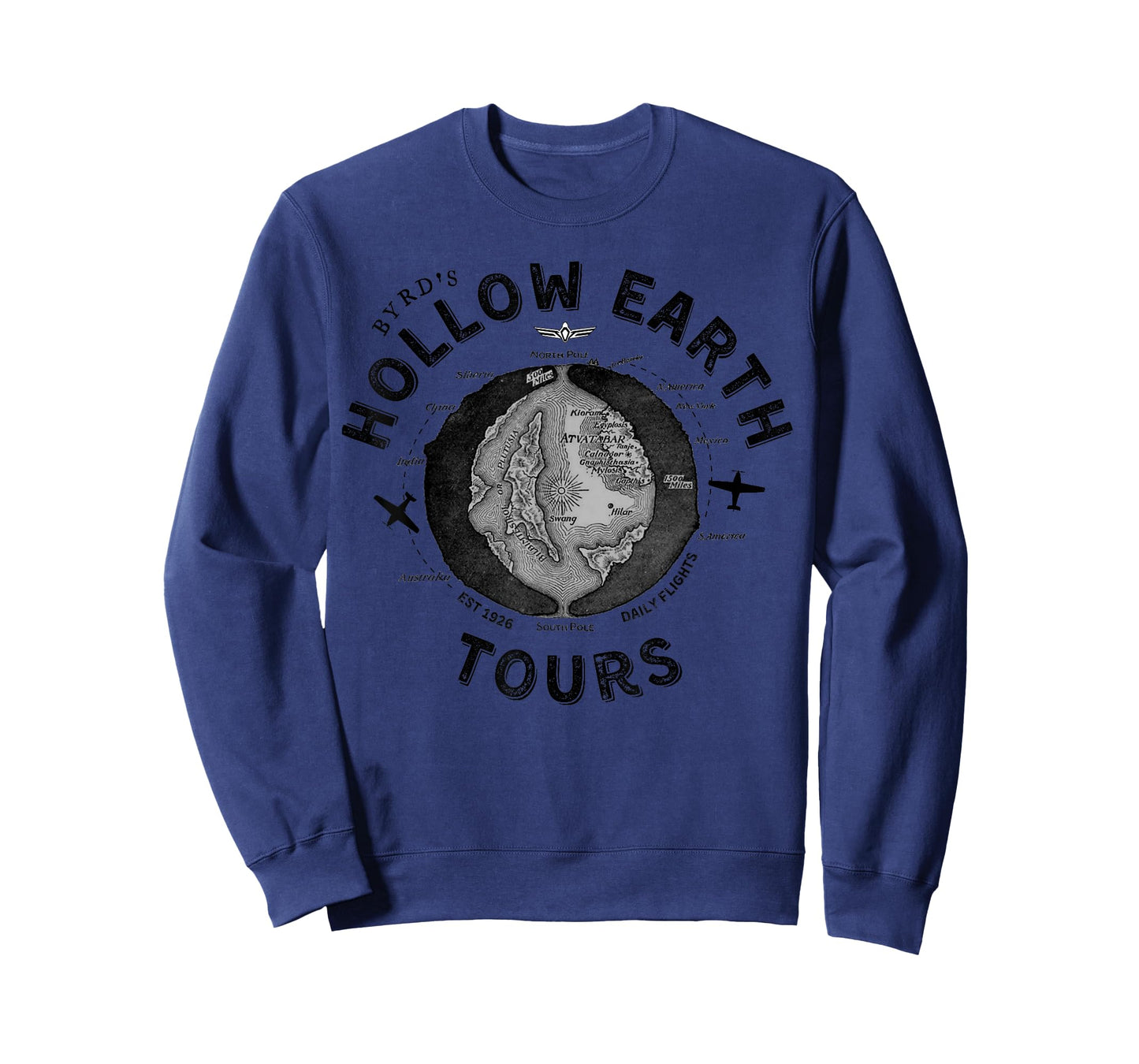 Byrd's Hollow Interior Earth Tours Gift T-Shirt