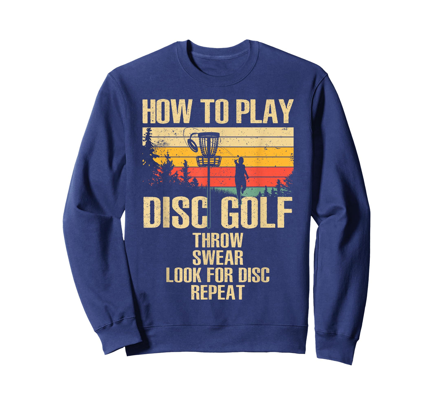 Funny Disc Golf Design For Men Women Disc Golf Player Lover T-Shirt