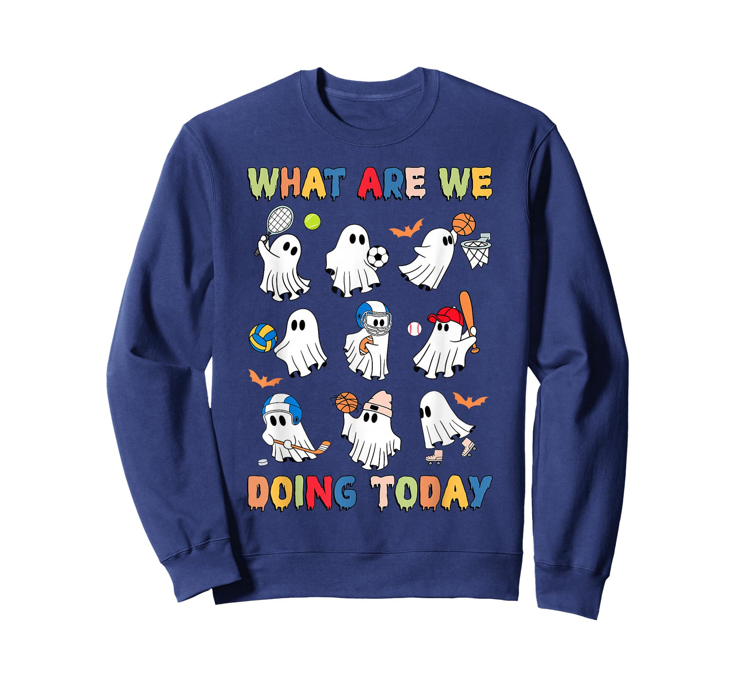 What are We Doing Today Ghost PE Teacher Team Halloween T-Shirt